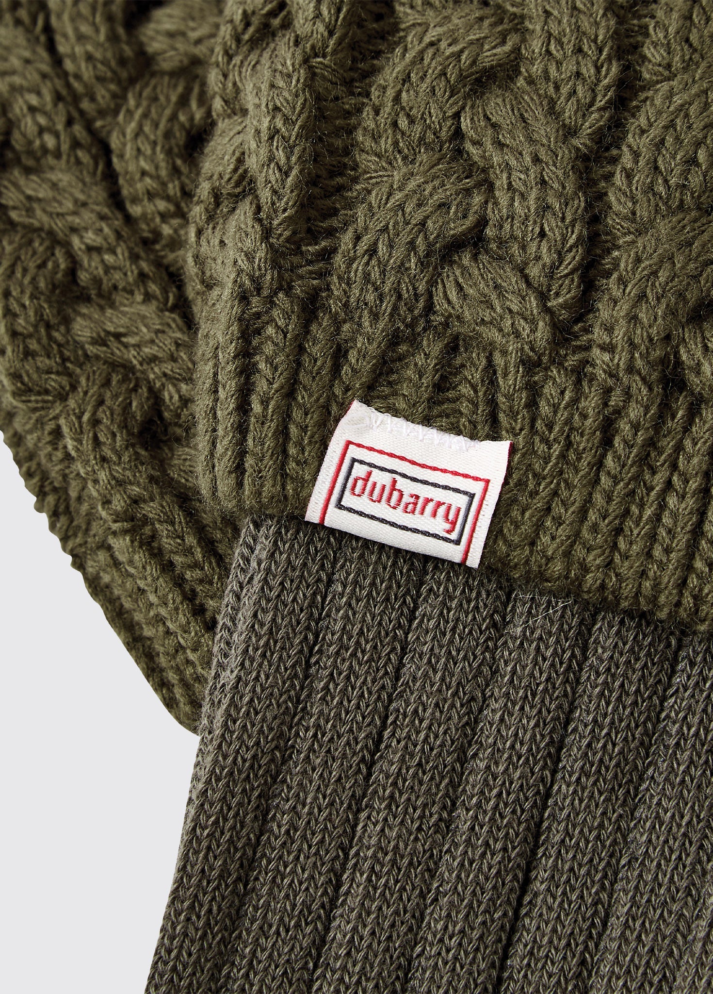 Trinity Ladies Socks - Olive - Image 4
