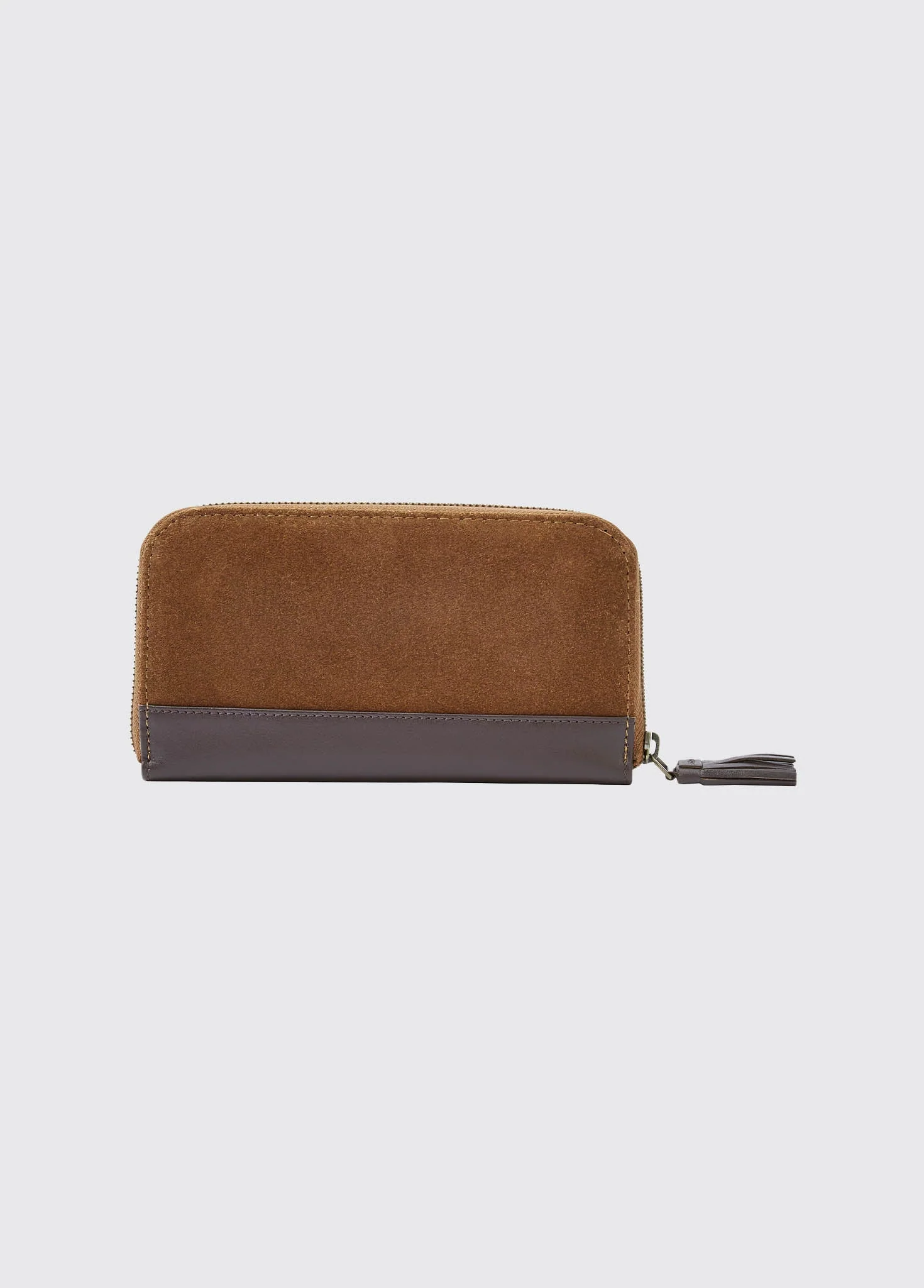 Northbrook Ladies Suede Purse - Camel - Image 3