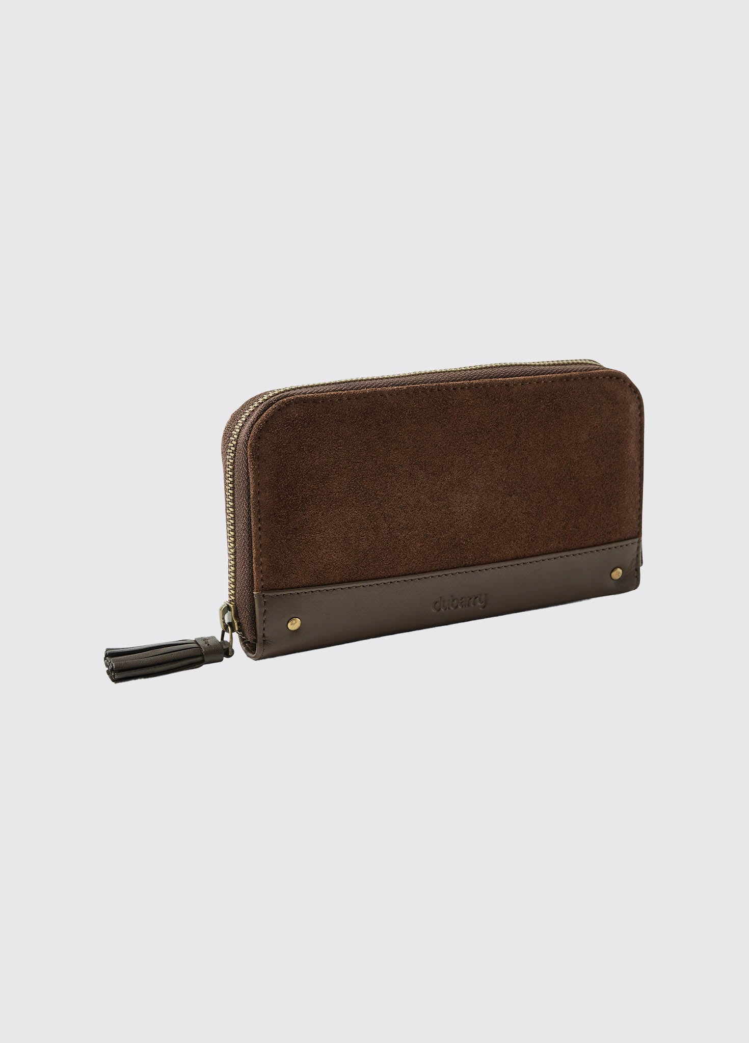 Northbrook Ladies Suede Purse - Cigar - Image 2