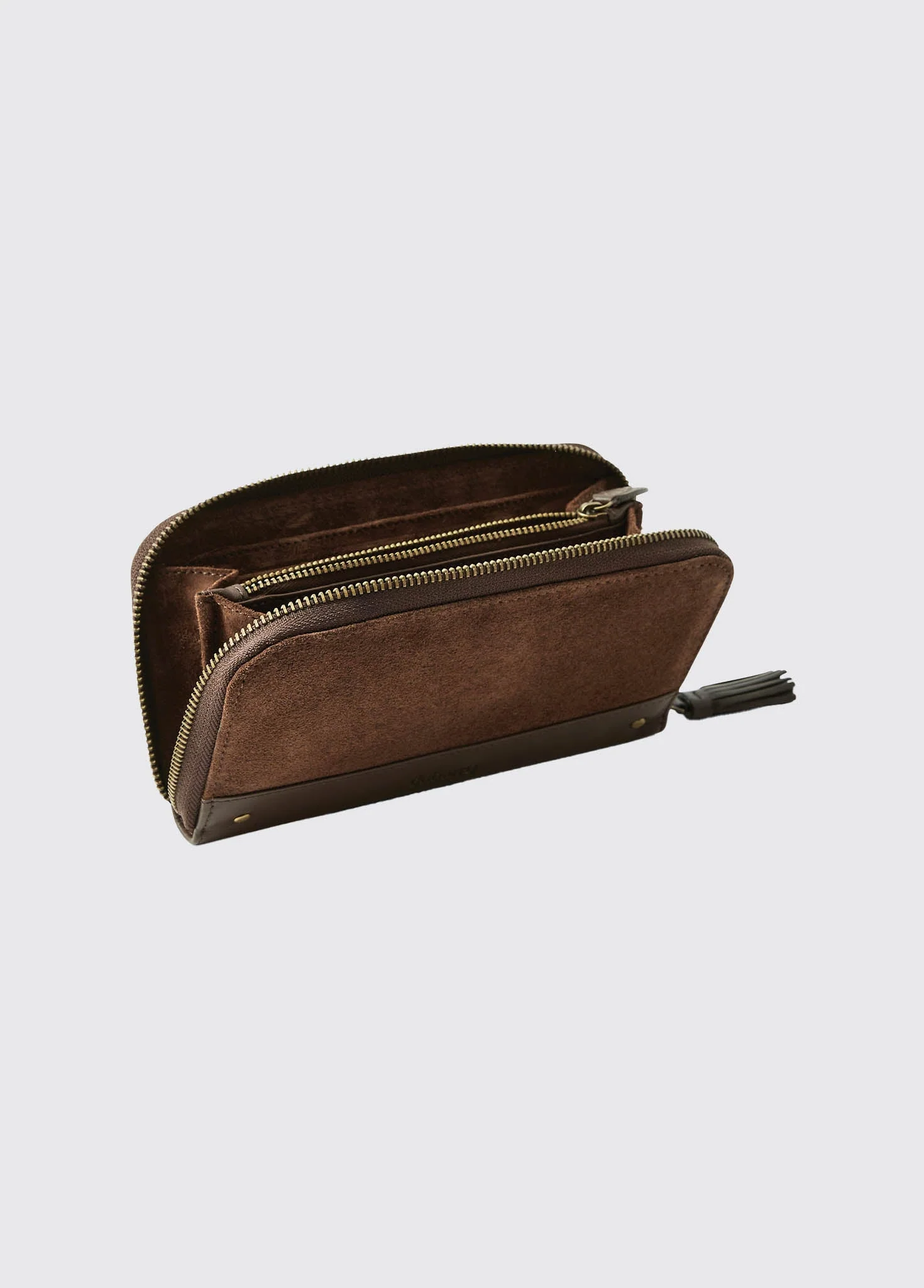 Northbrook Ladies Suede Purse - Cigar - Image 4