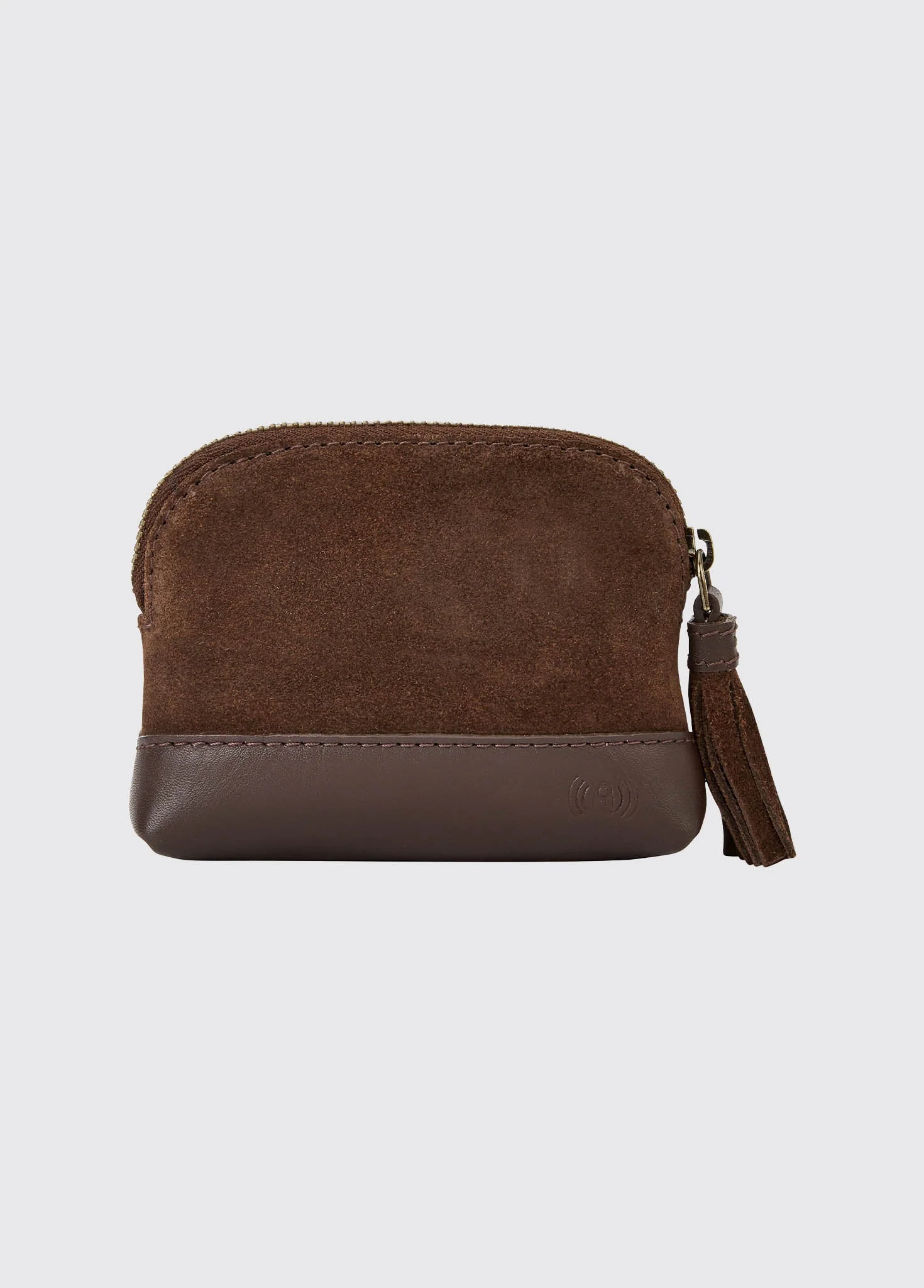 Richmond Ladies Suede Purse - Cigar - Image 2