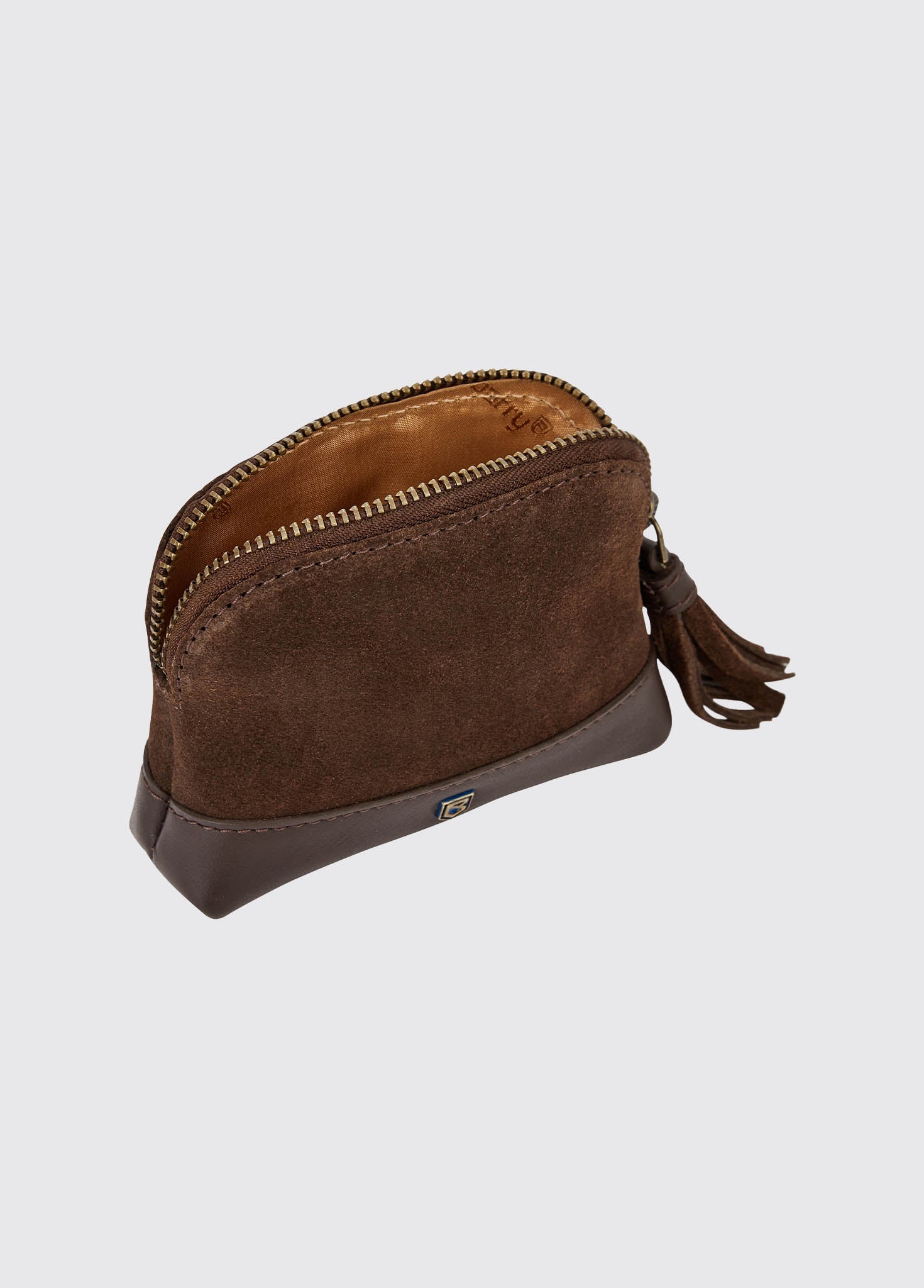 Richmond Ladies Suede Purse - Cigar - Image 3