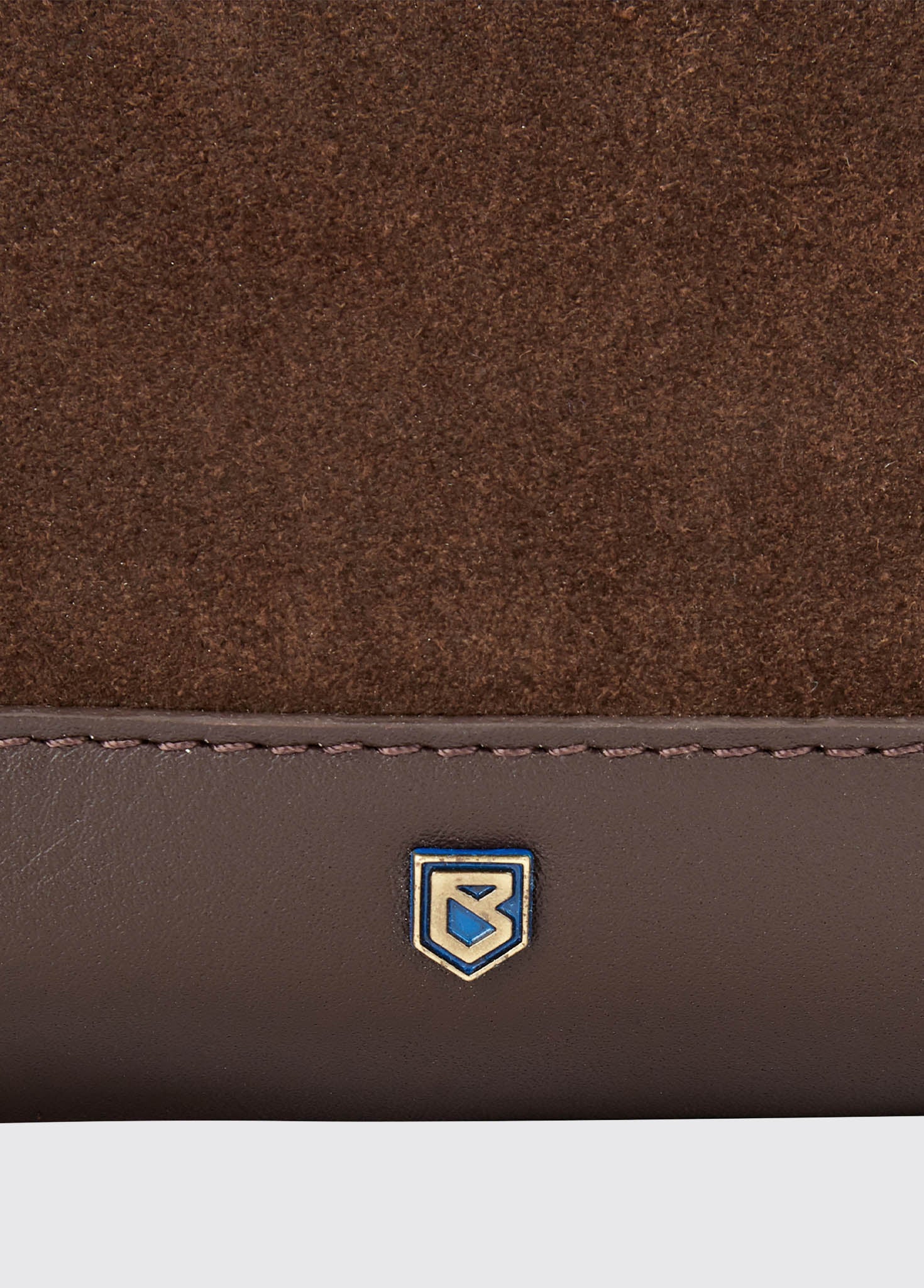 Richmond Ladies Suede Purse - Cigar - Image 4