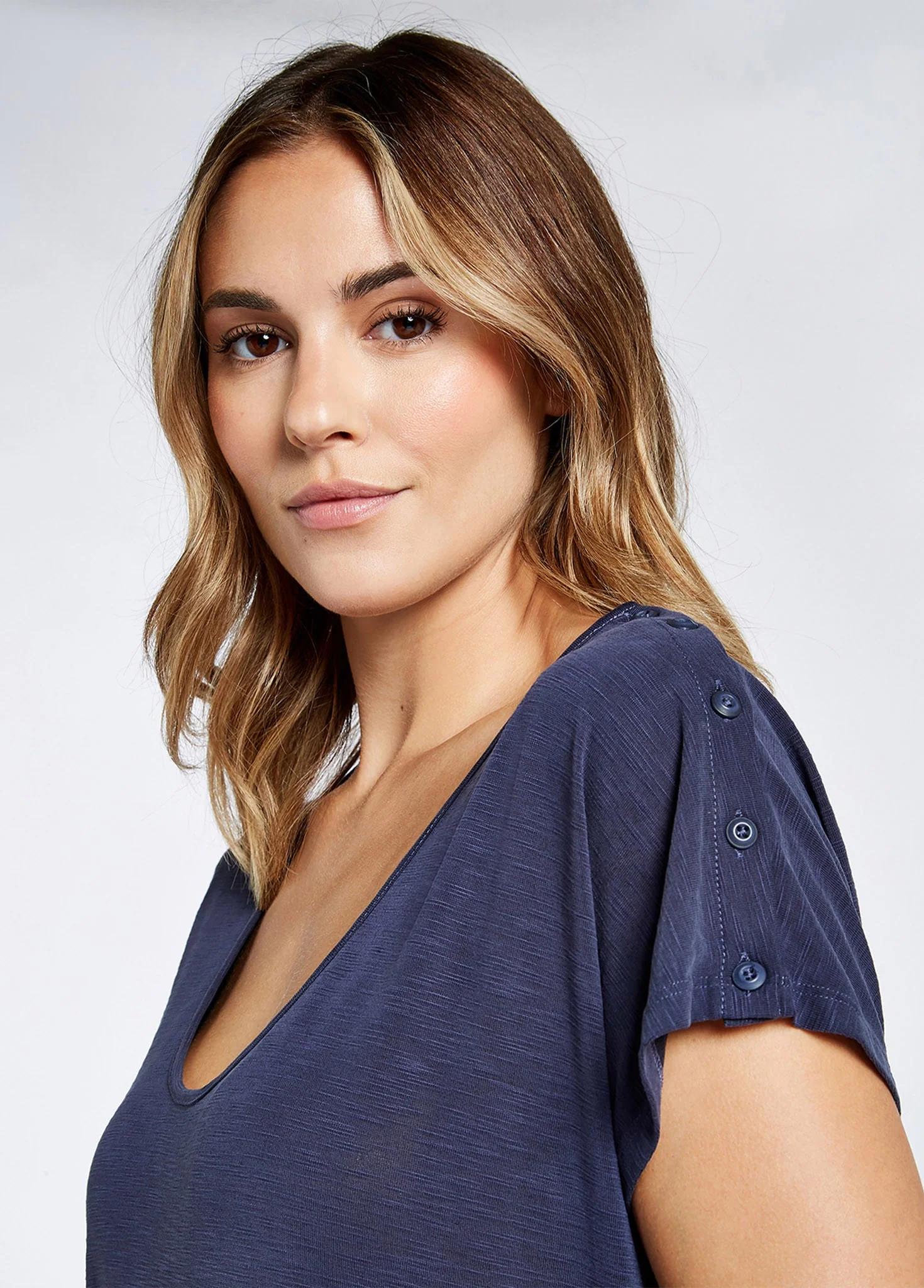 Castlecomer Top - Navy - Image 4