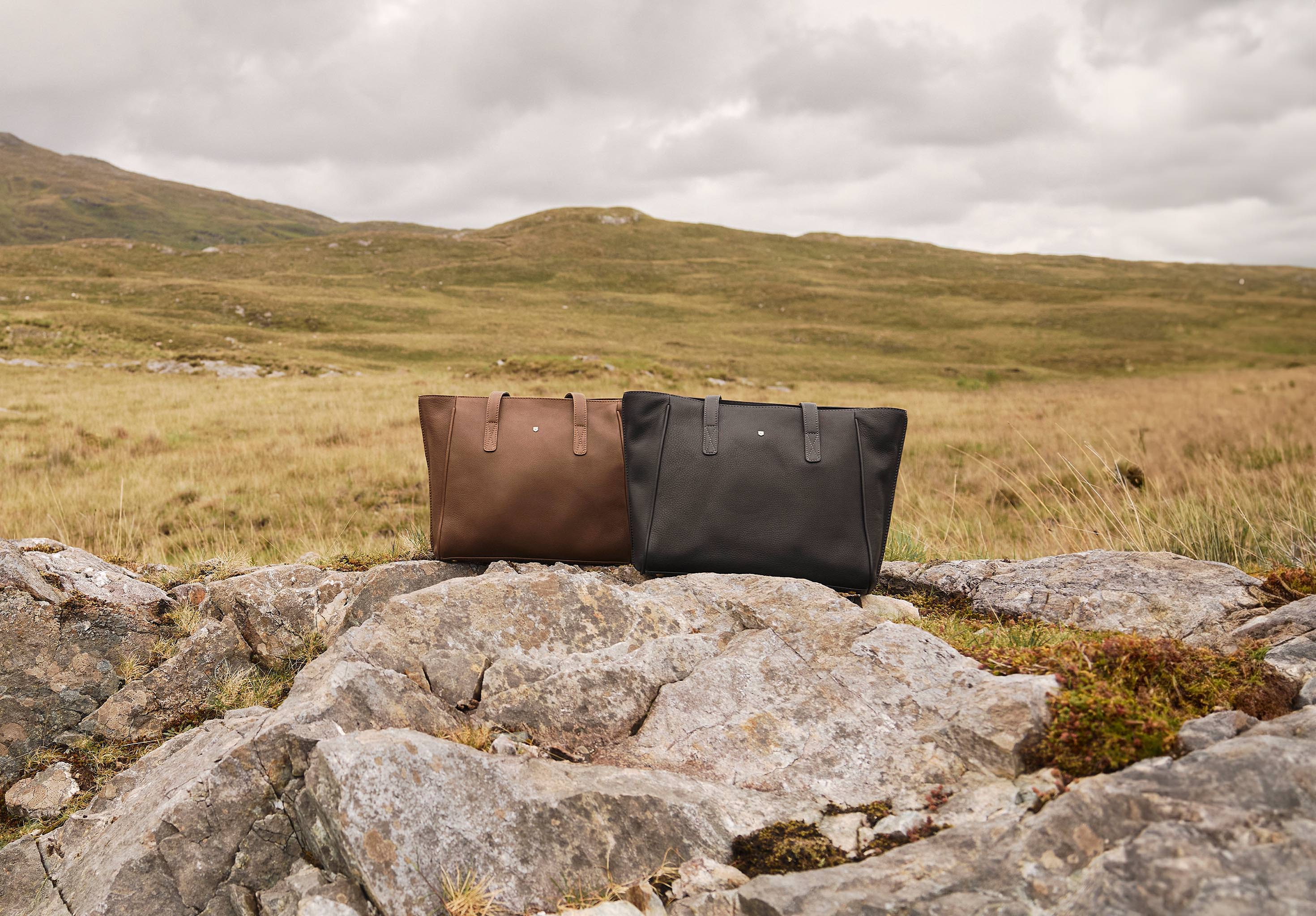 Tuam Ladies Tote Bag - Walnut - Image 3