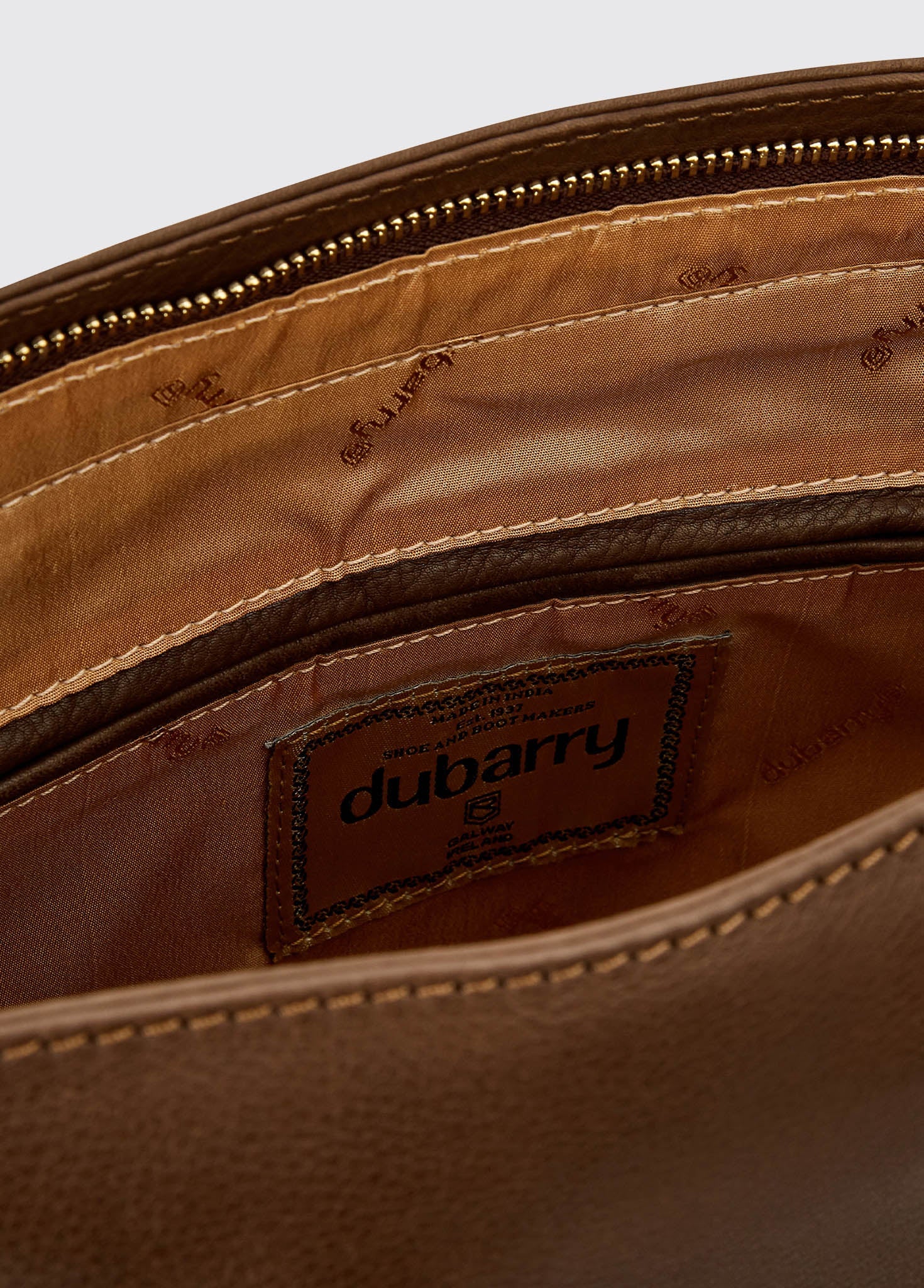 Tuam Ladies Tote Bag - Walnut - Image 5