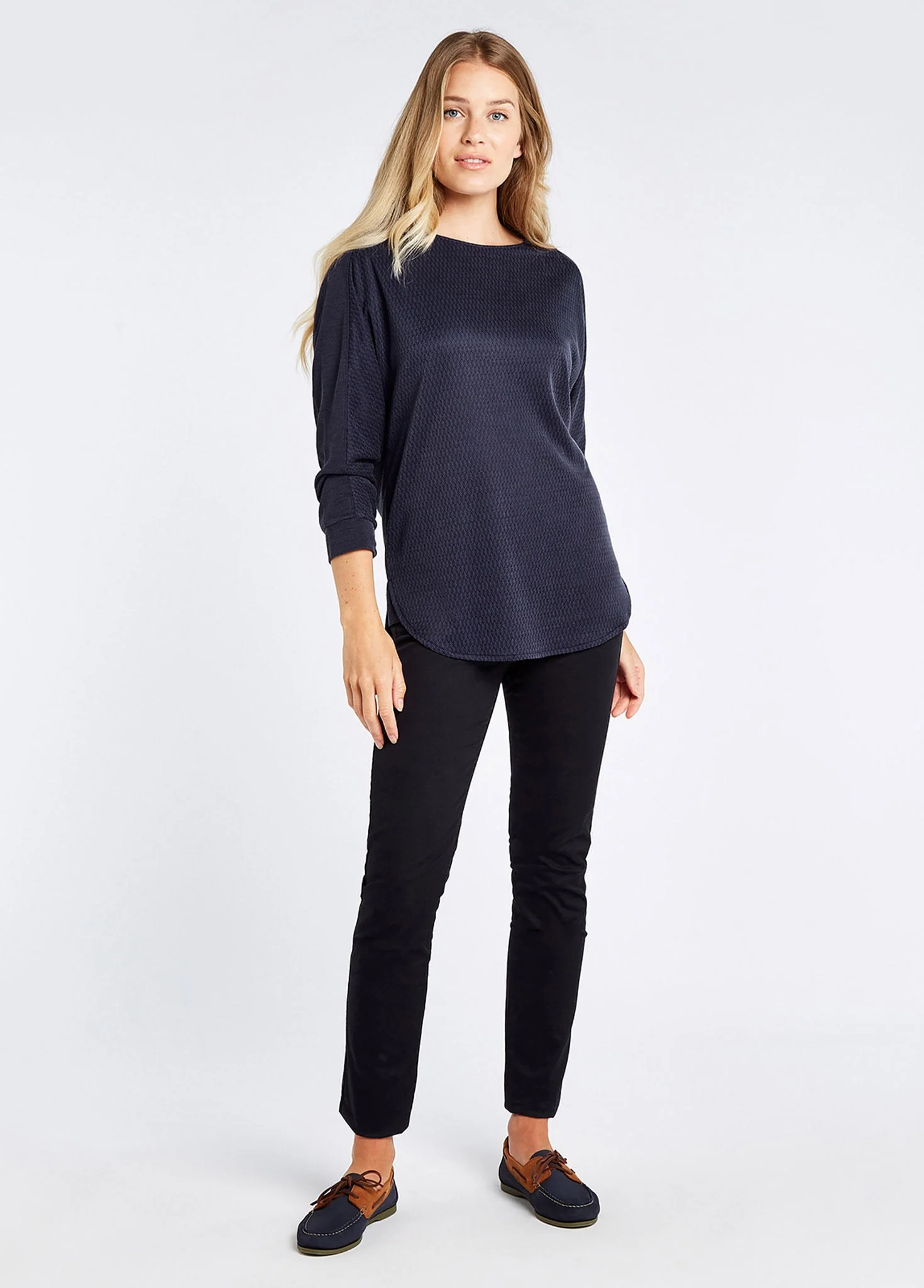 Templehouse Tunic Top - Navy - Image 2