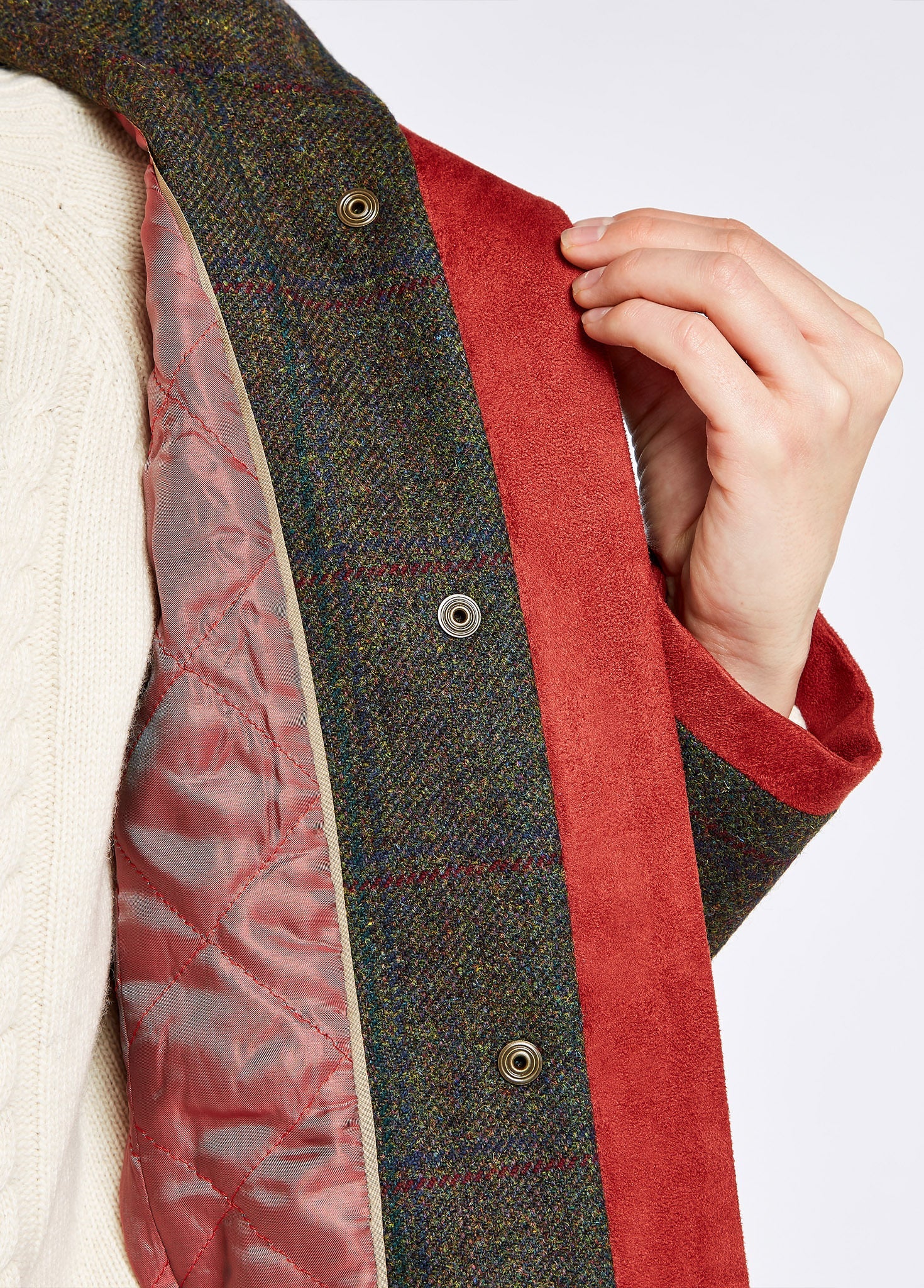 Hedgerow Tweed Coat - Hemlock - Image 8
