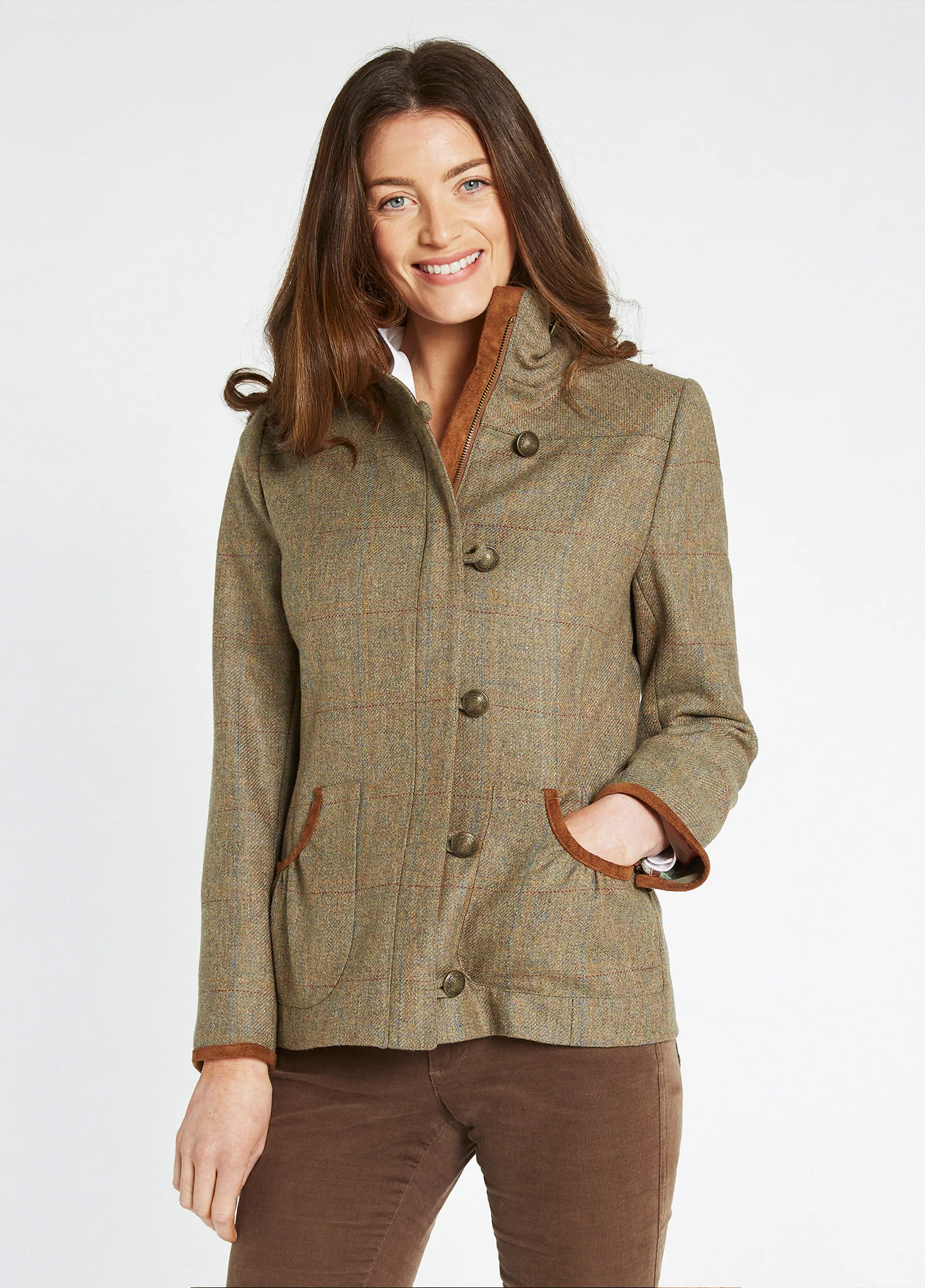 Bracken Tweed Jacket - Burren - Image 3