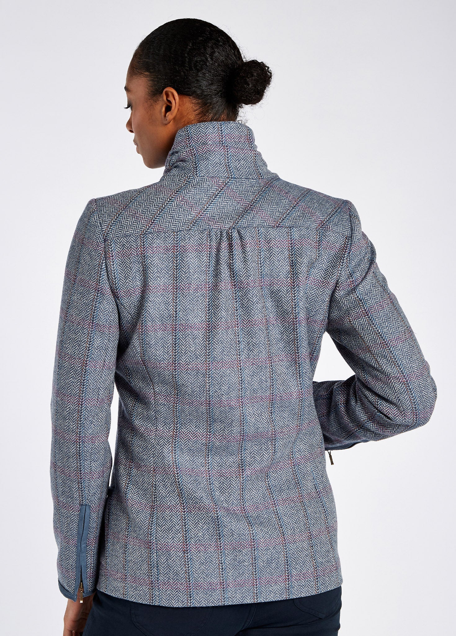 Bracken Tweed Jacket - Denim Haze - Image 4