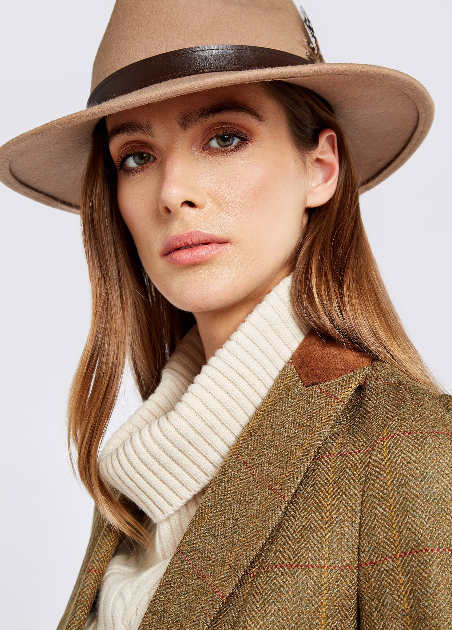 Heather Tweed Jacket - Elm - Image 5