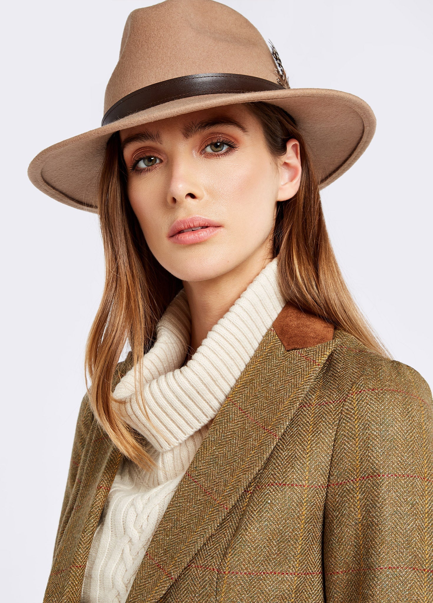 Heather Tweed Jacket - Elm - Image 6