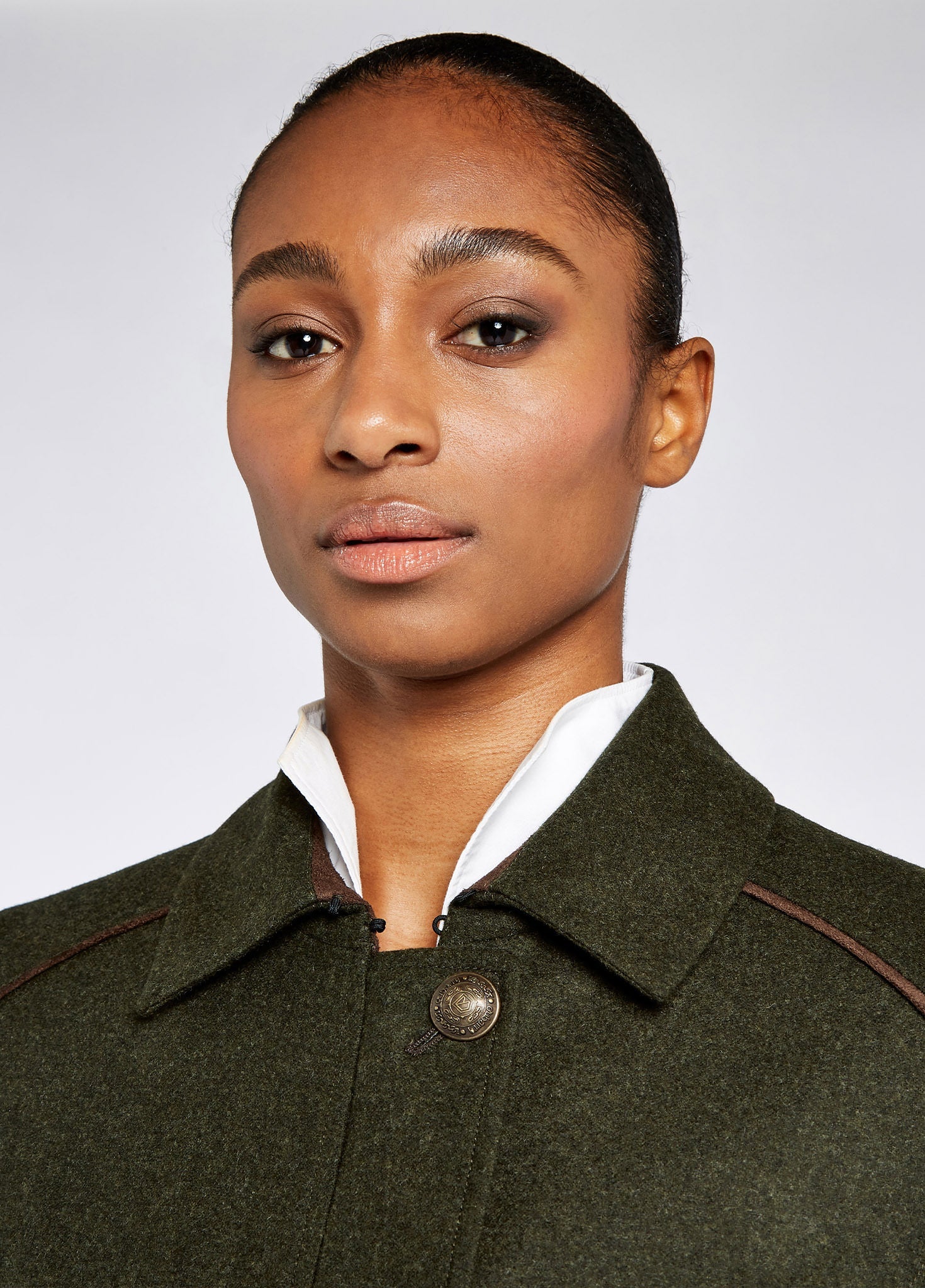 Slievebloom Tweed Jacket - Loden - Image 6