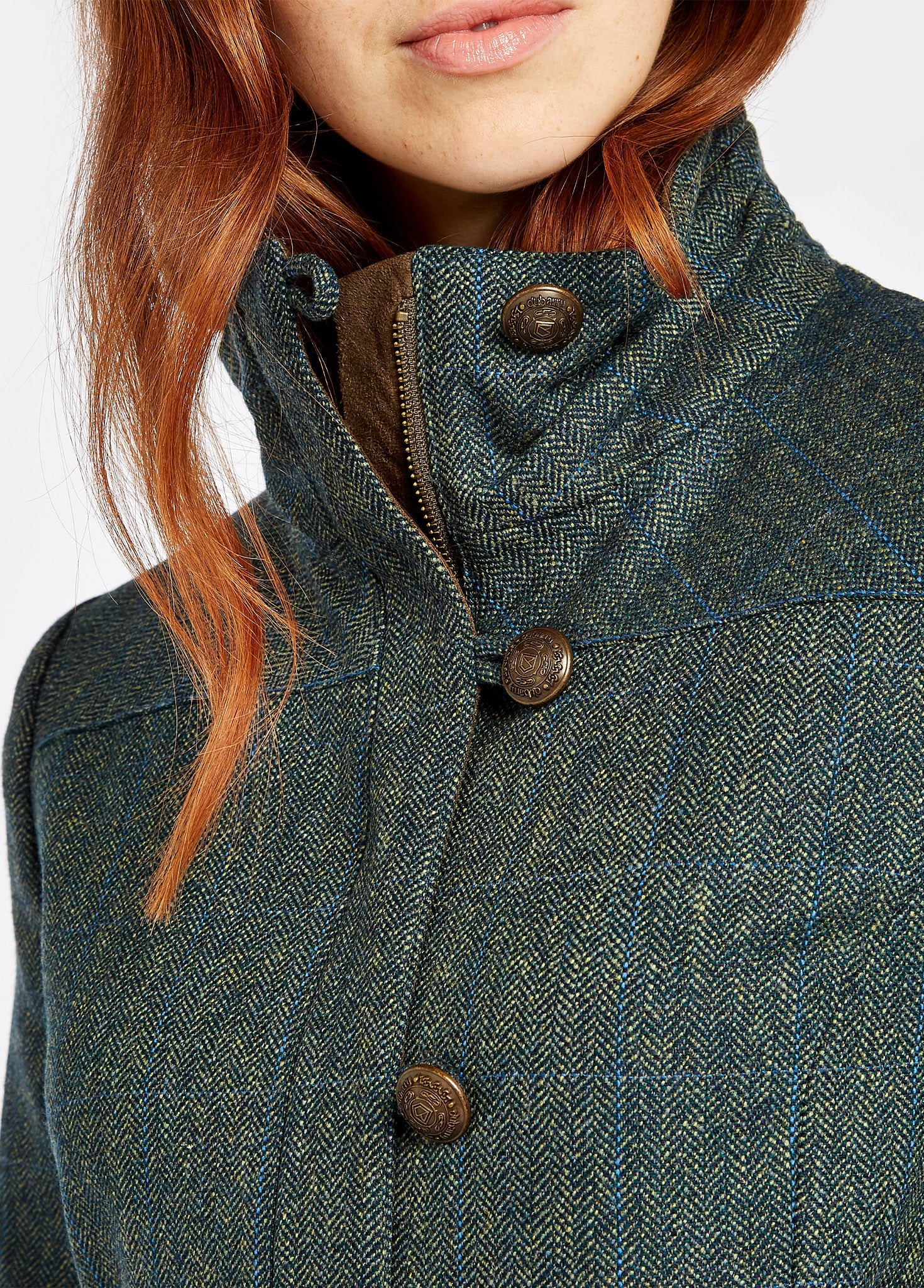 Bracken Tweed Jacket - Mist - Image 5