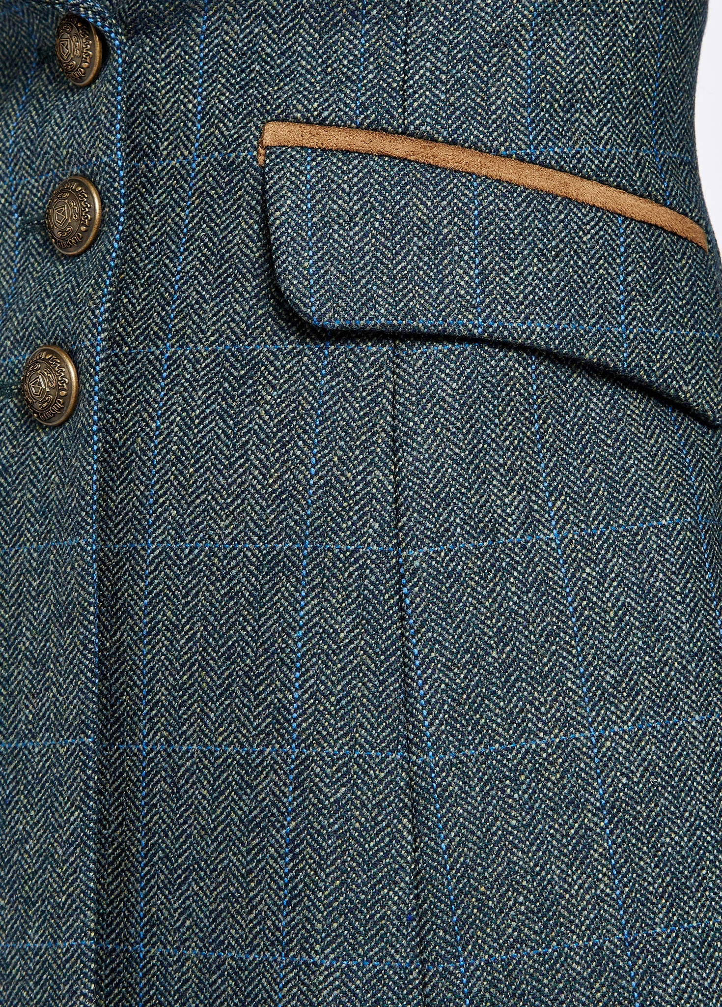 Heather Tweed Jacket - Mist - Image 6