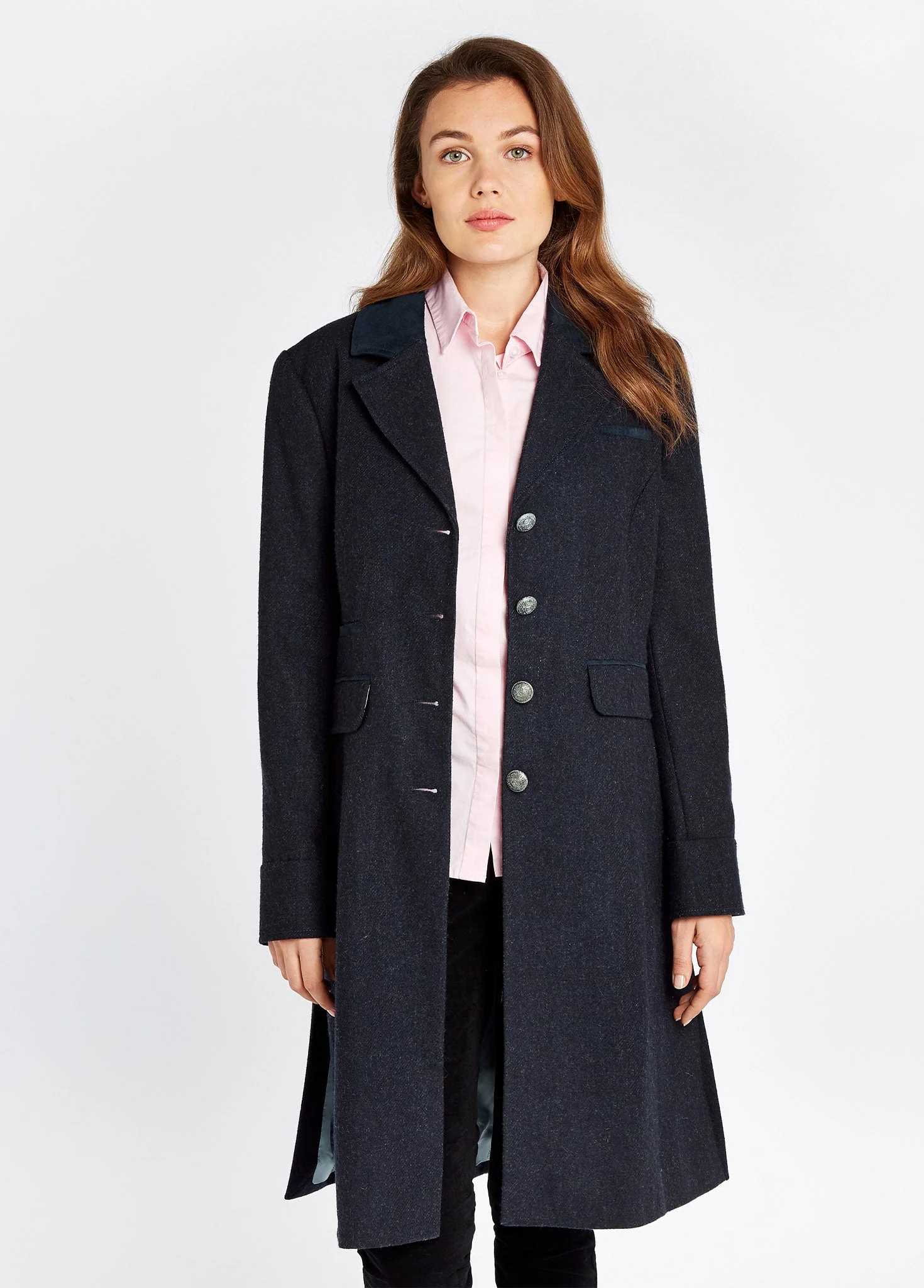 Blackthorn Tweed Jacket - Navy - Image 3