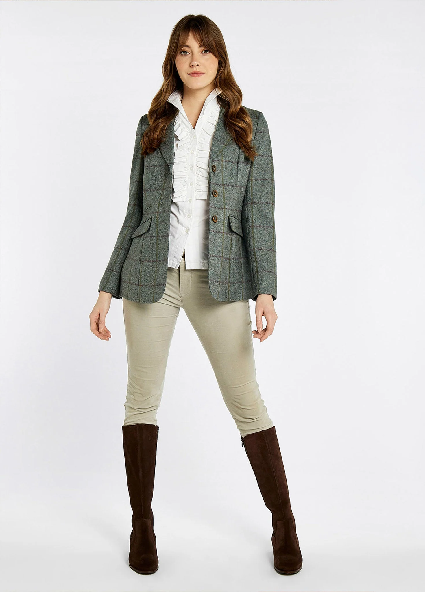 Darkhedge Tweed Jacket - Sorrel - Image 2