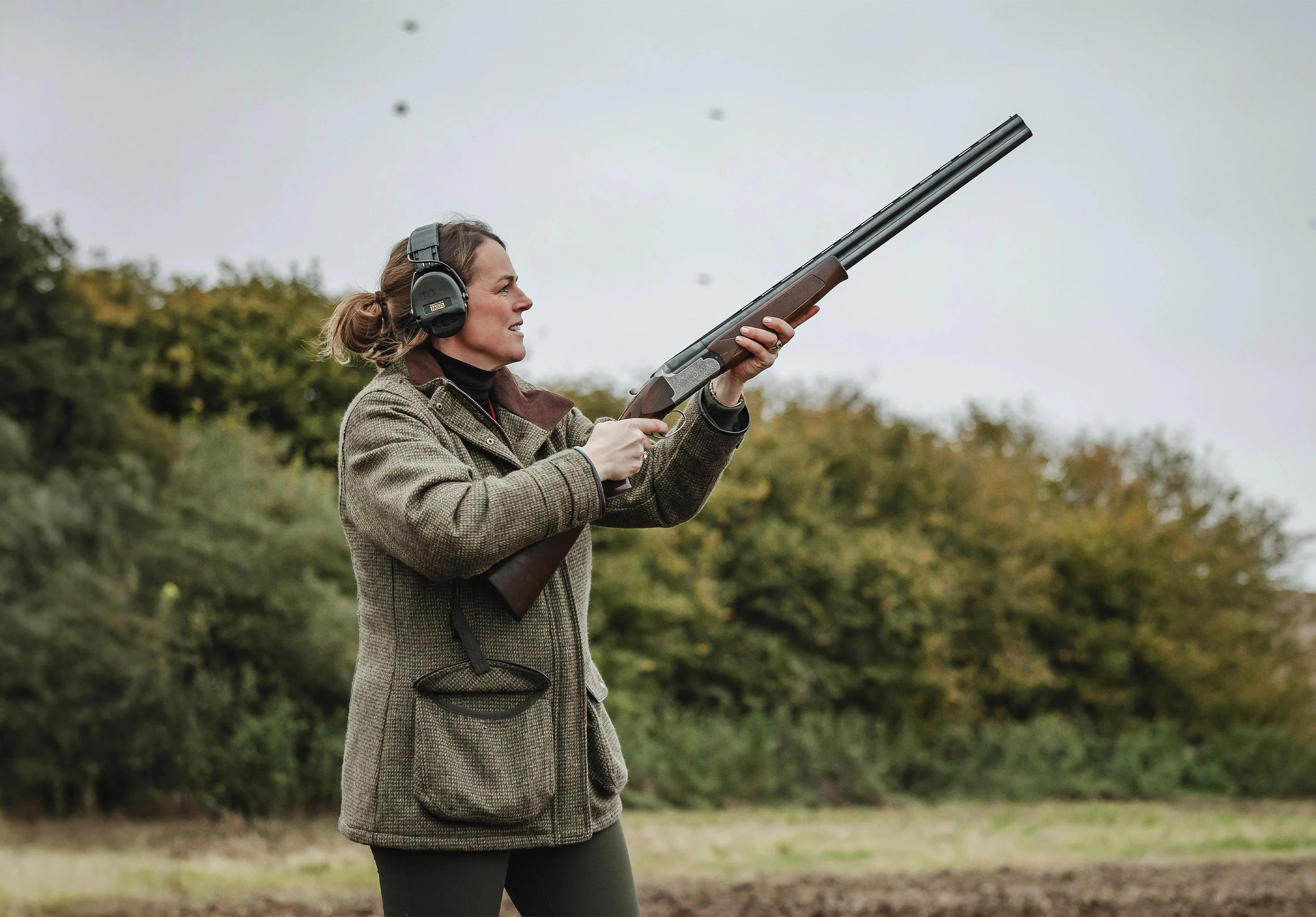 Ballynahinch Tweed Field Coat - Heath - Image 2