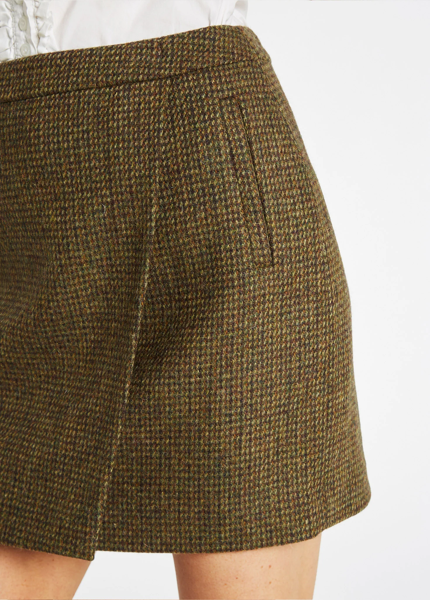 Buckthorn Tweed Skirt - Heath - Image 5