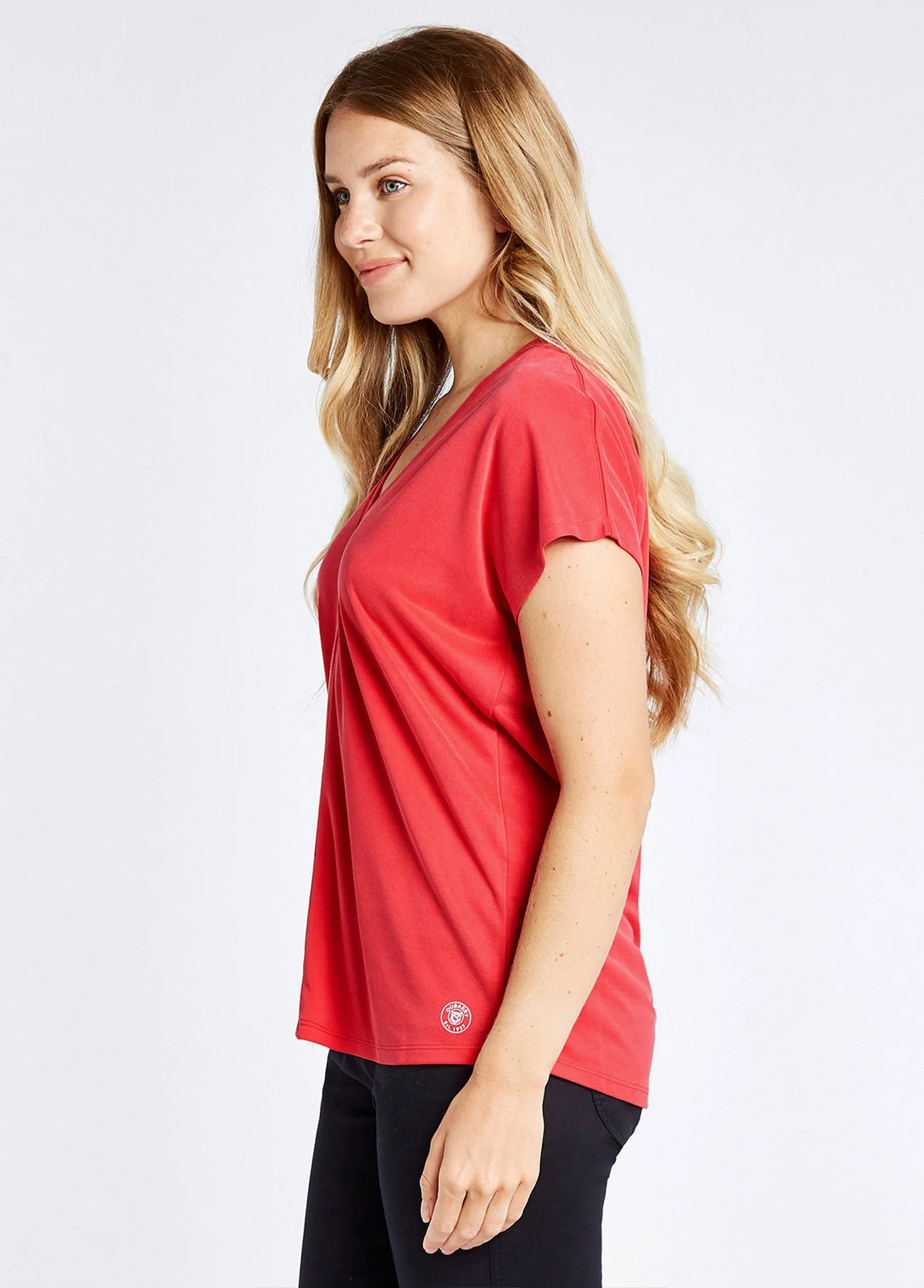 Laragh V-Neck Top - Cardinal - Image 4