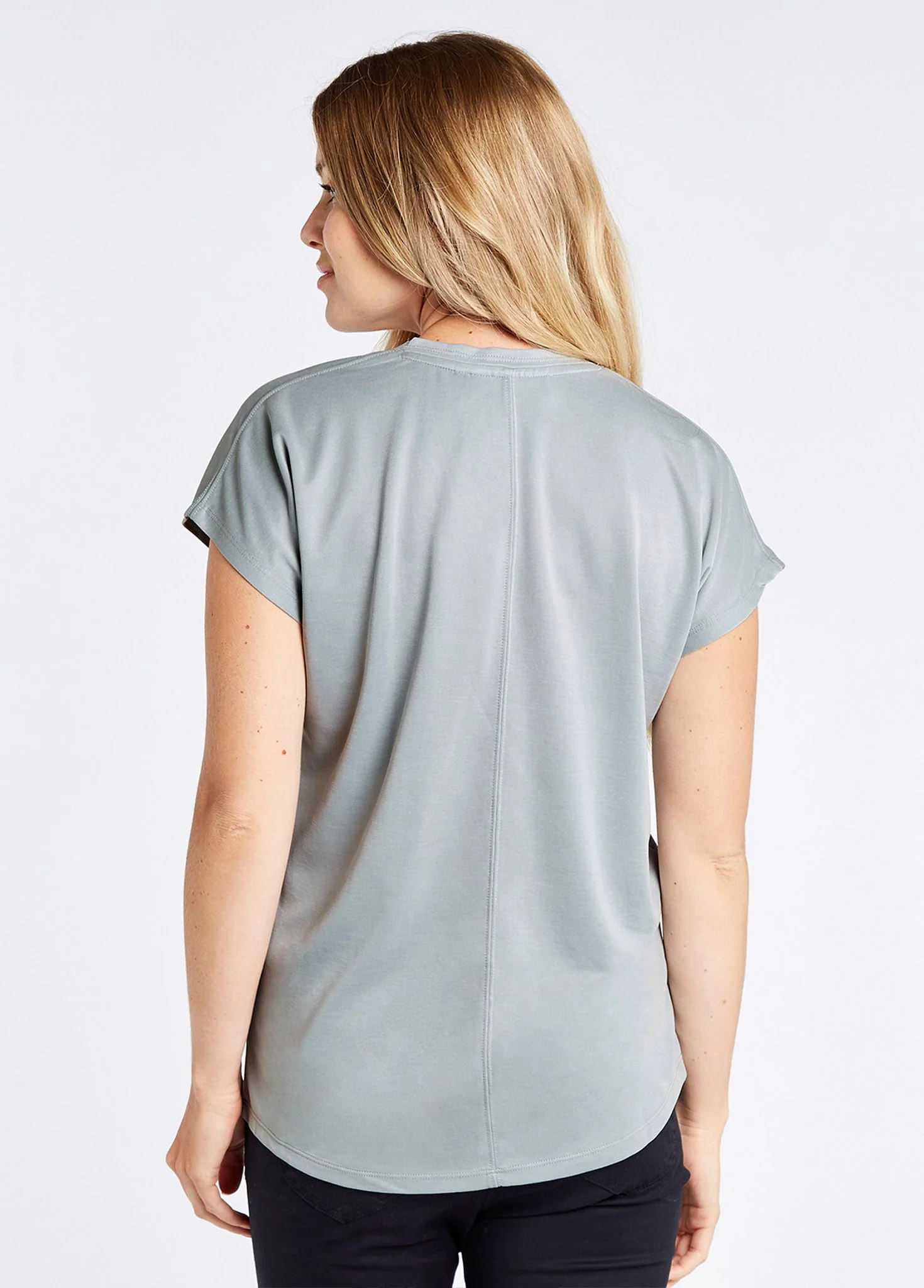 Laragh V-Neck Top - Platinum - Image 5