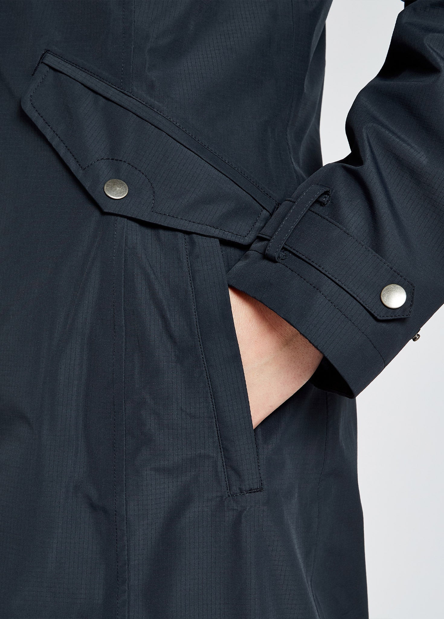 Alderford Waterproof Coat - Navy - Image 8