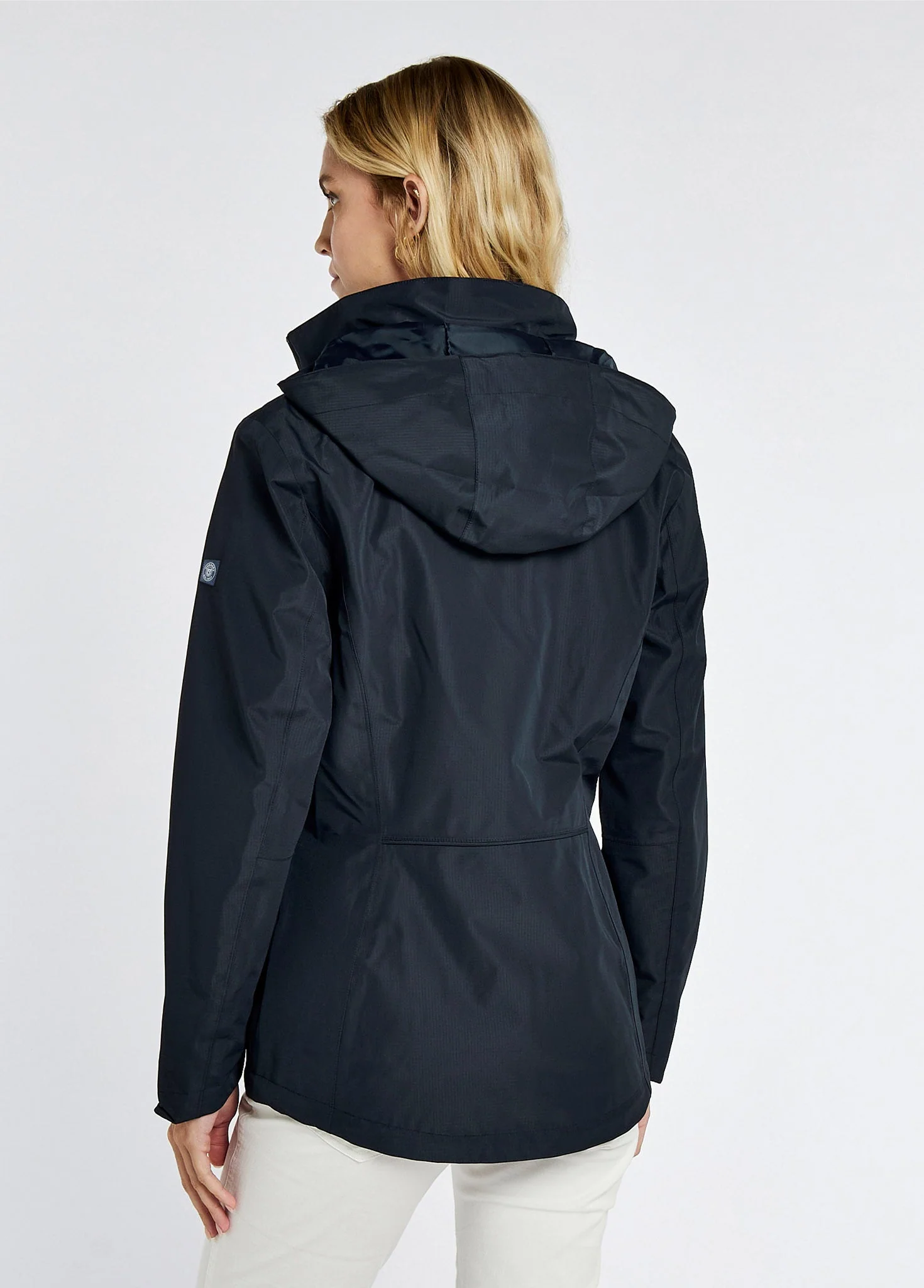 Garryvoe Waterproof Jacket - Navy - Image 5