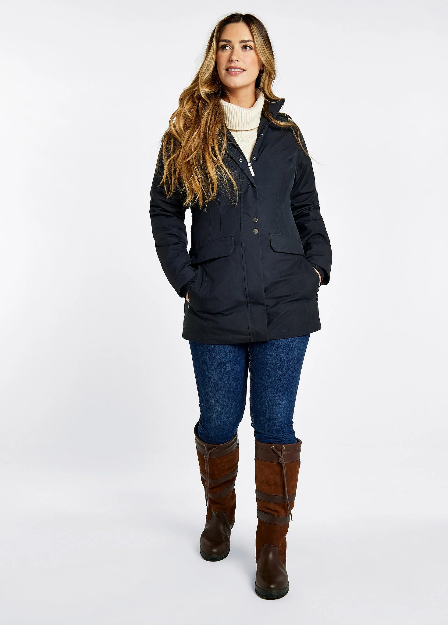 Robinson Waterproof Jacket - Navy - Image 2