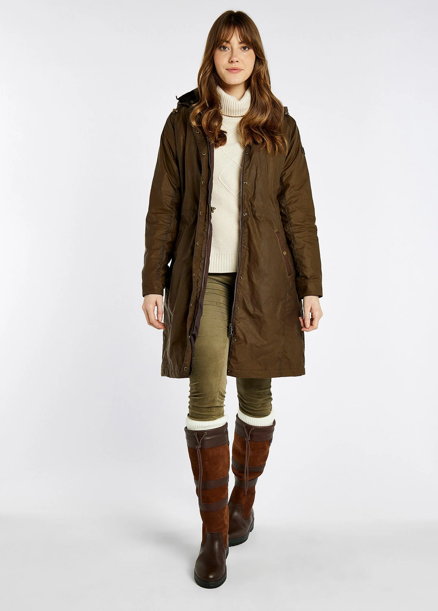 Redington Wax Coat - Ginger - Image 2