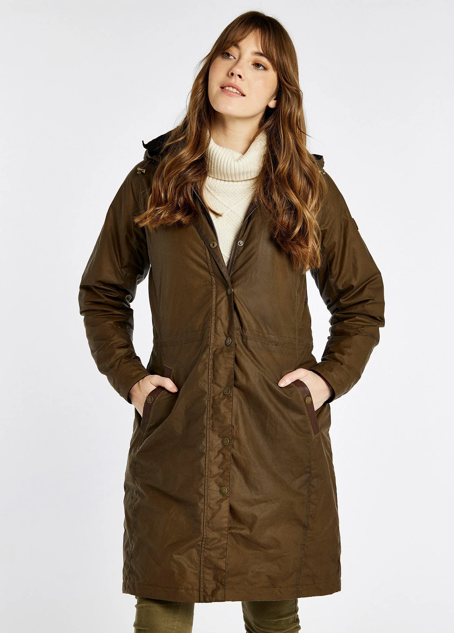 Redington Wax Coat - Ginger - Image 4