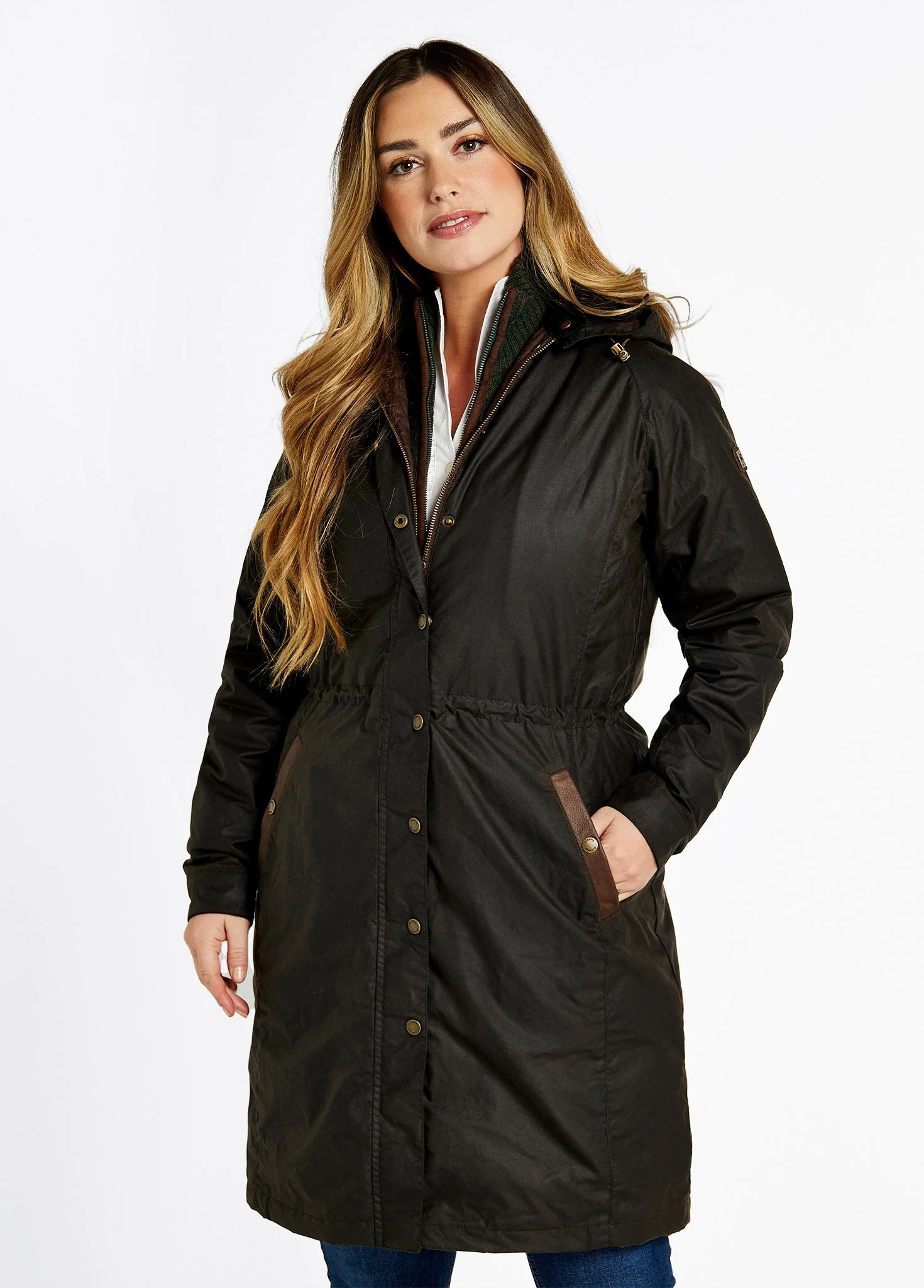 Redington Wax Coat - Verdigris - Image 3