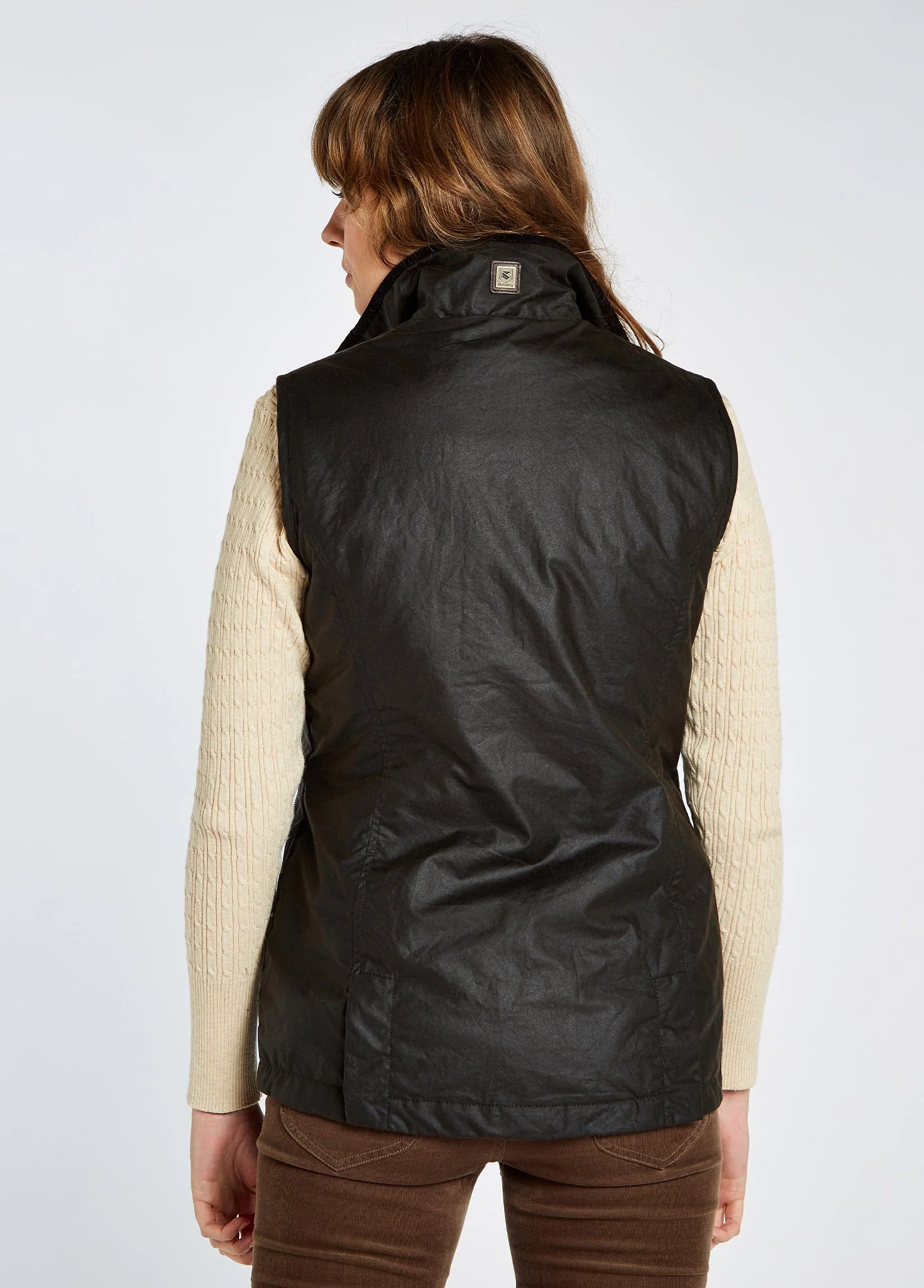 Pakenham Wax Gilet - Verdigris - Image 4