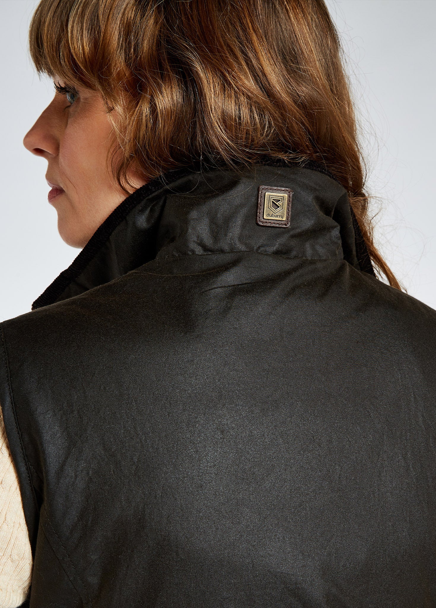 Pakenham Wax Gilet - Verdigris - Image 6