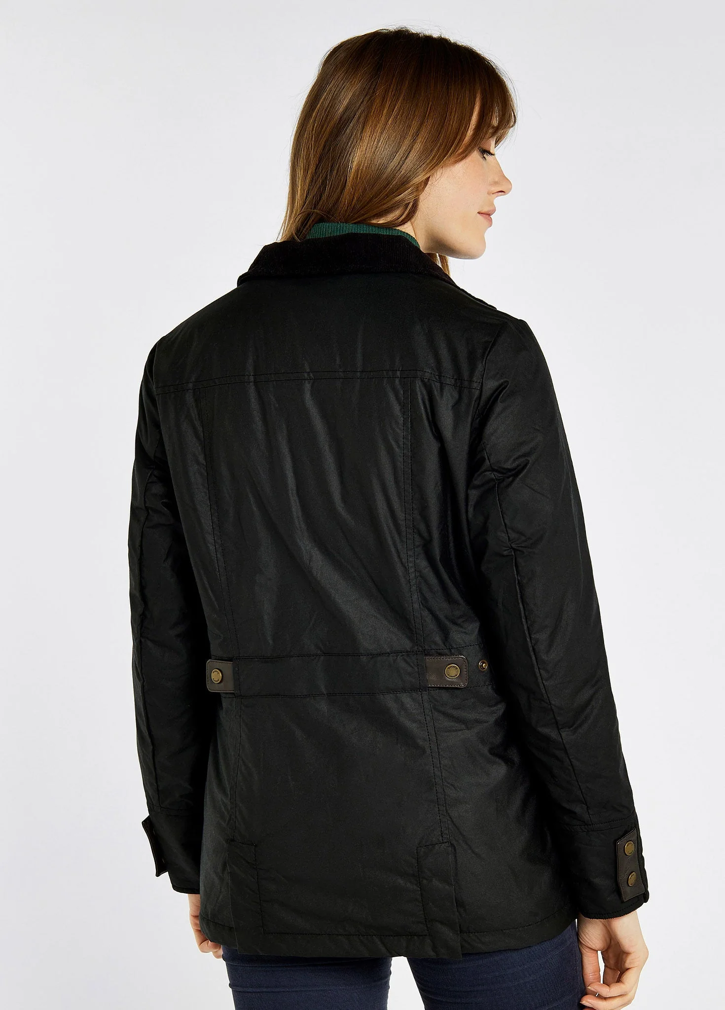 Munsboro Wax Jacket - Black - Image 7