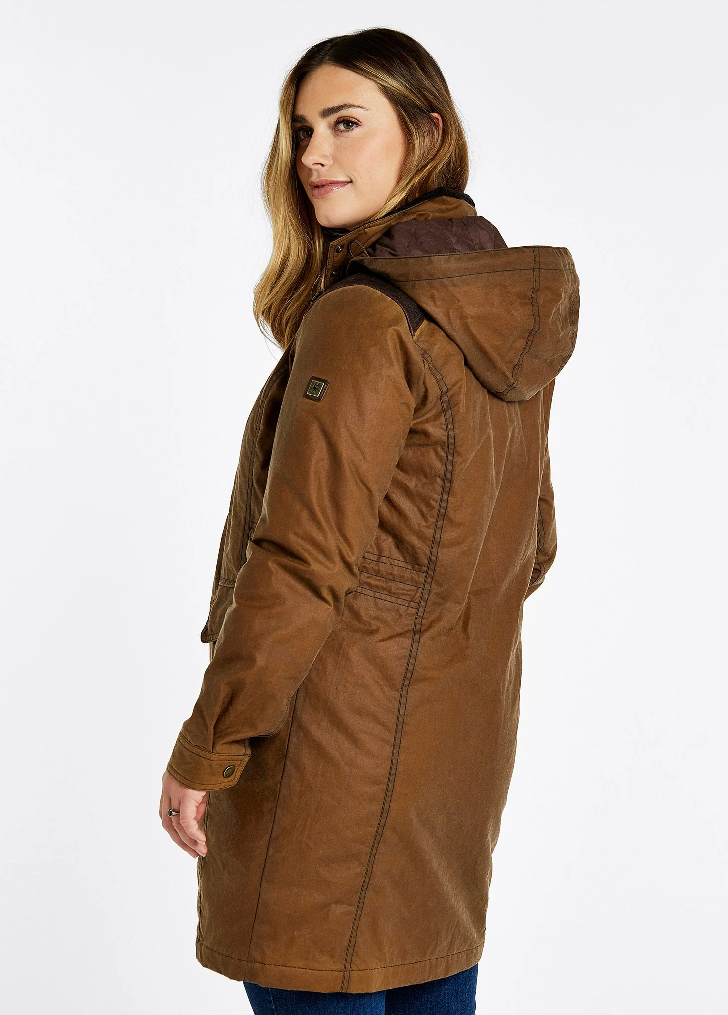 Blacklion Waxed Cotton Jacket - Cigar - Image 5