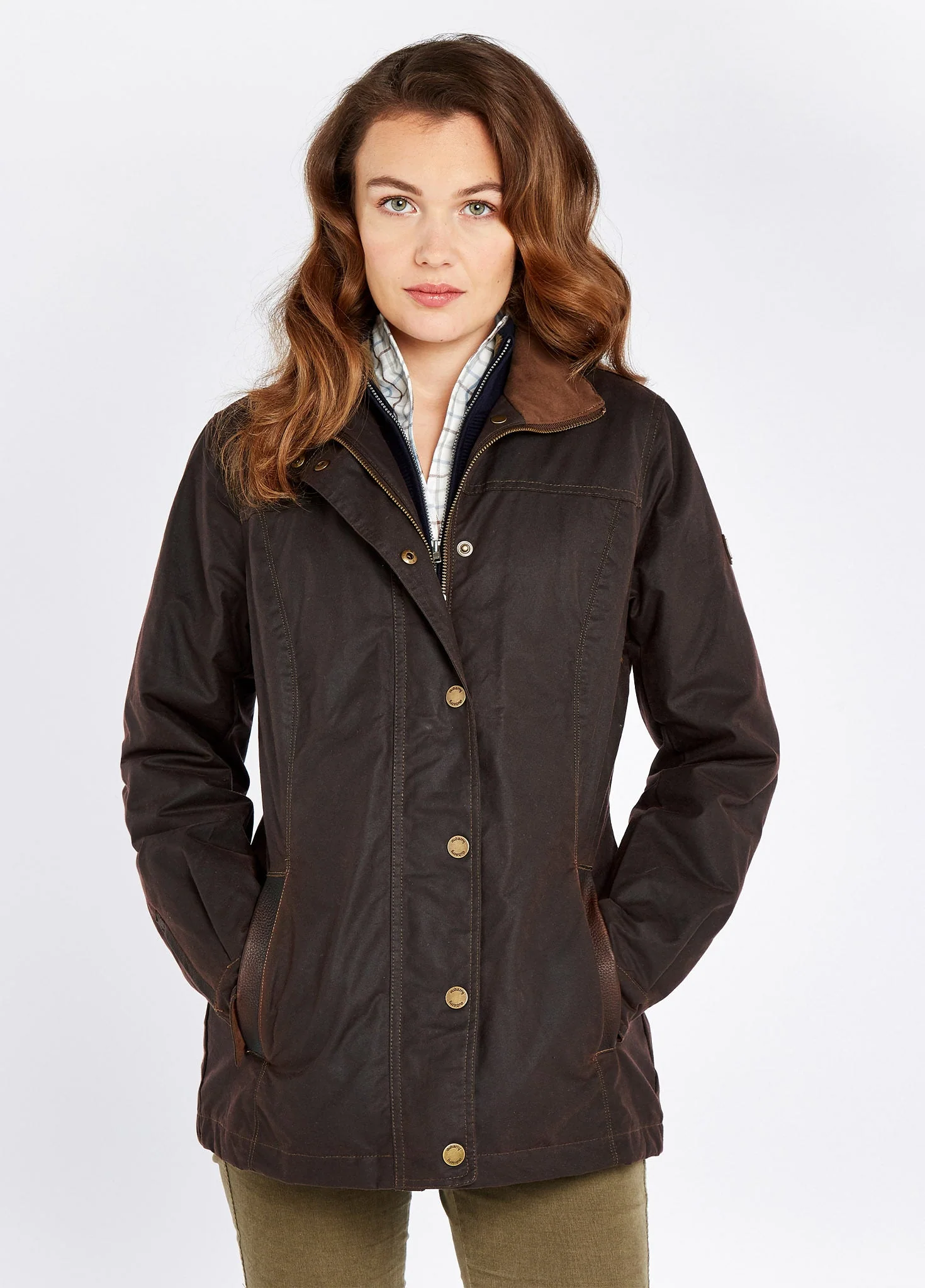 Mountrath Waxed Jacket - Java - Image 4