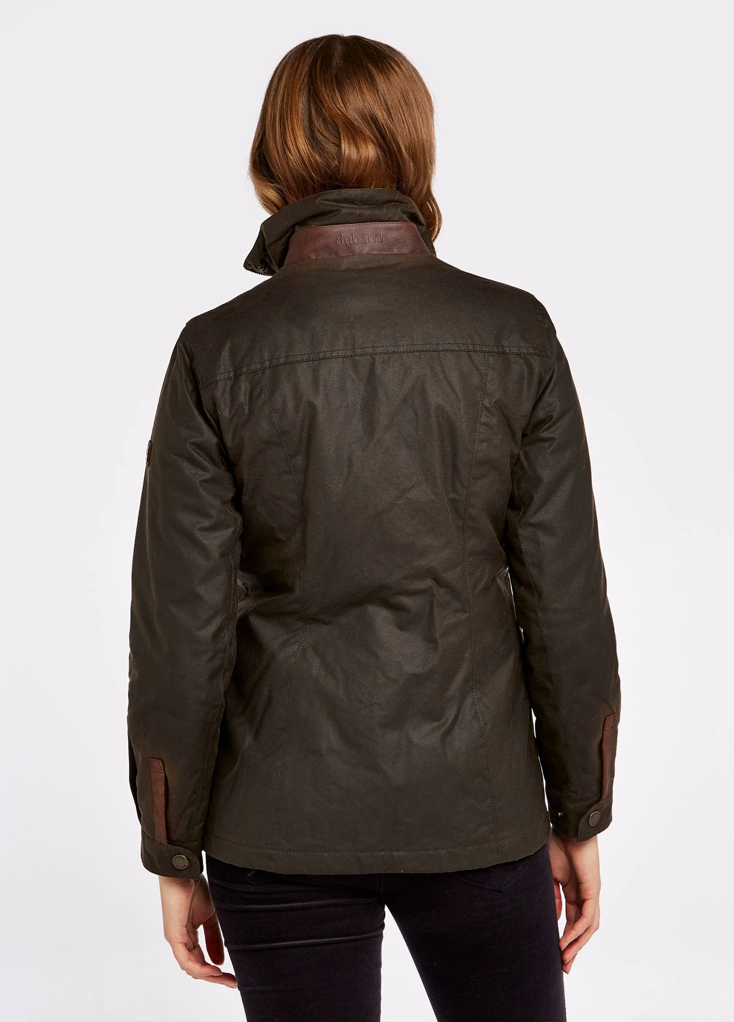 Mountrath Waxed Jacket - Olive - Image 4