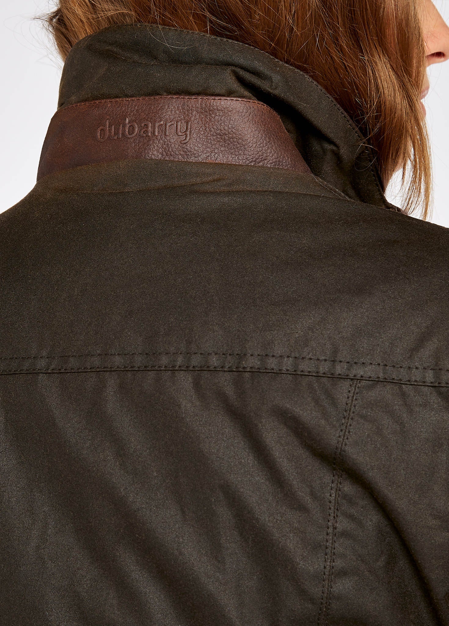 Mountrath Waxed Jacket - Olive - Image 7