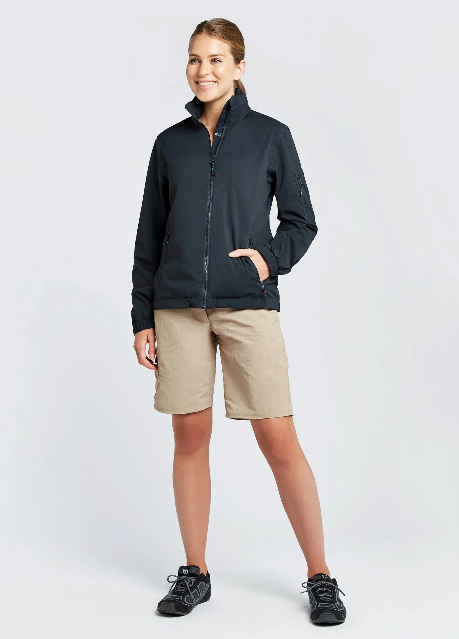 Corfu Women's Crew Jacket - Graphite - Image 2