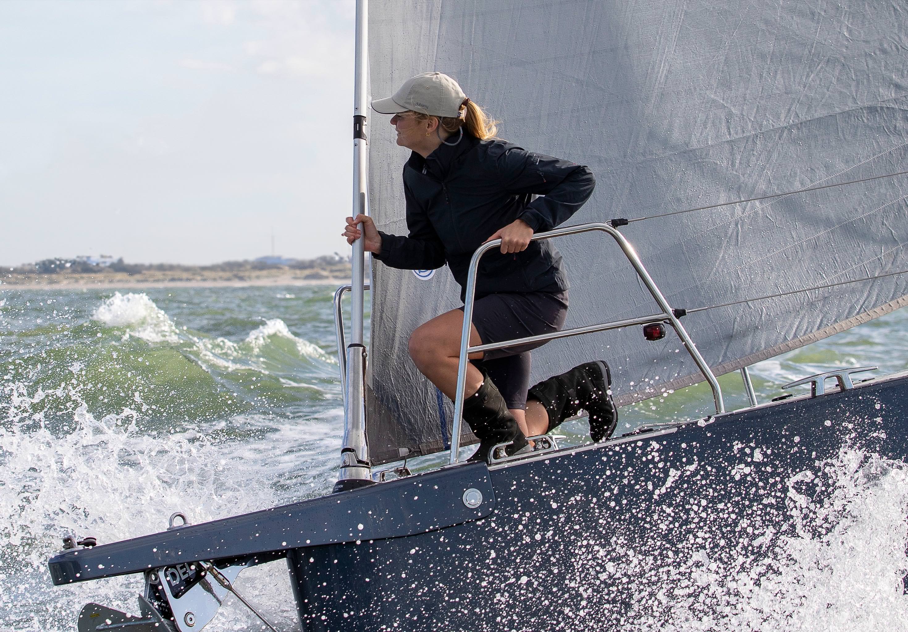 Corfu Women's Crew Jacket - Graphite - Image 3