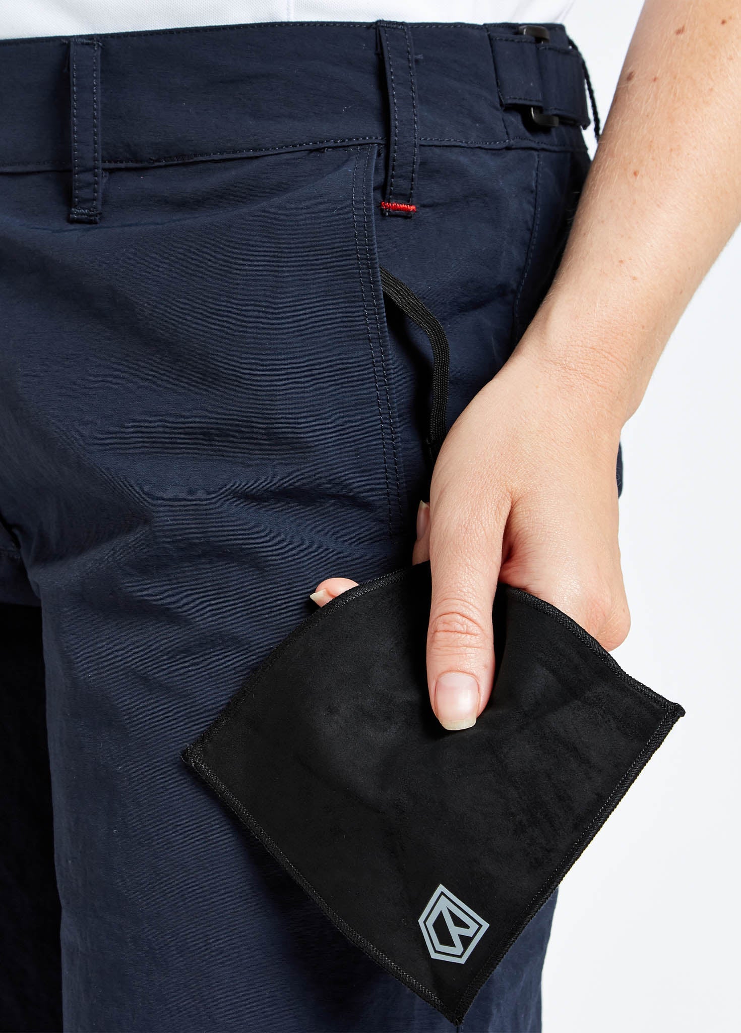 Minorca Womens Crew Shorts - Navy - Image 6