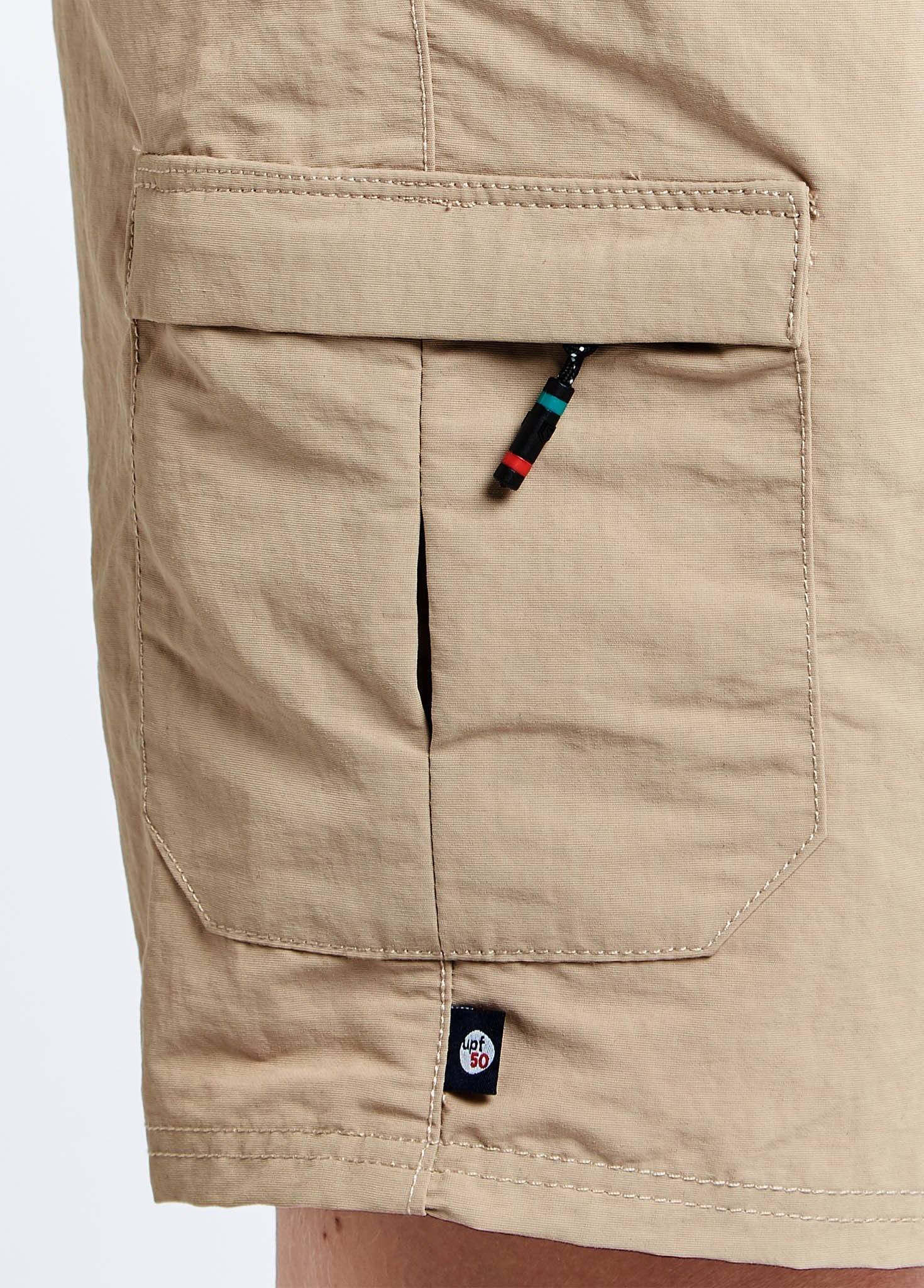 Minorca Womens Crew Shorts - Sand - Image 5