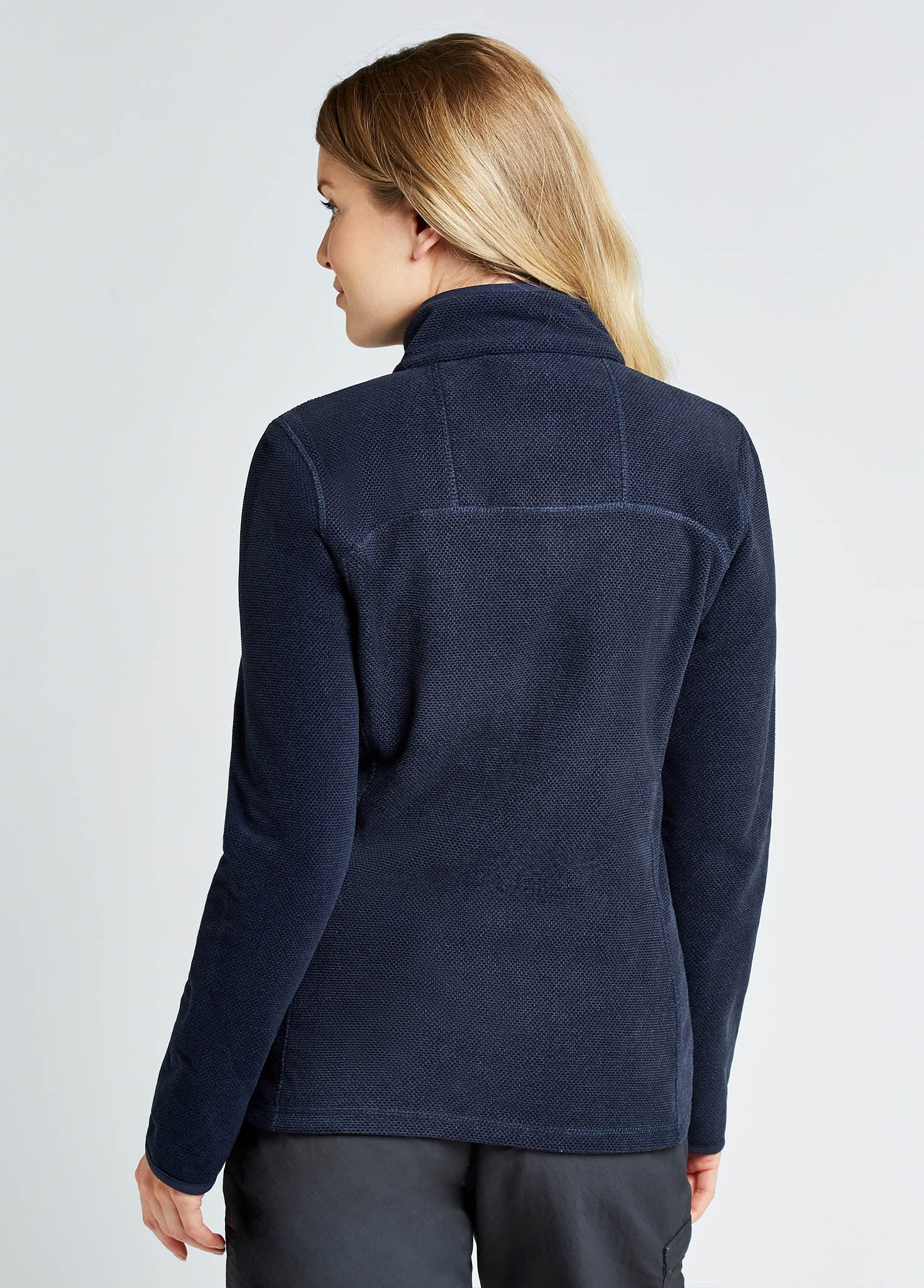 Sicily Women's Full-zip fleece - Navy - Image 6