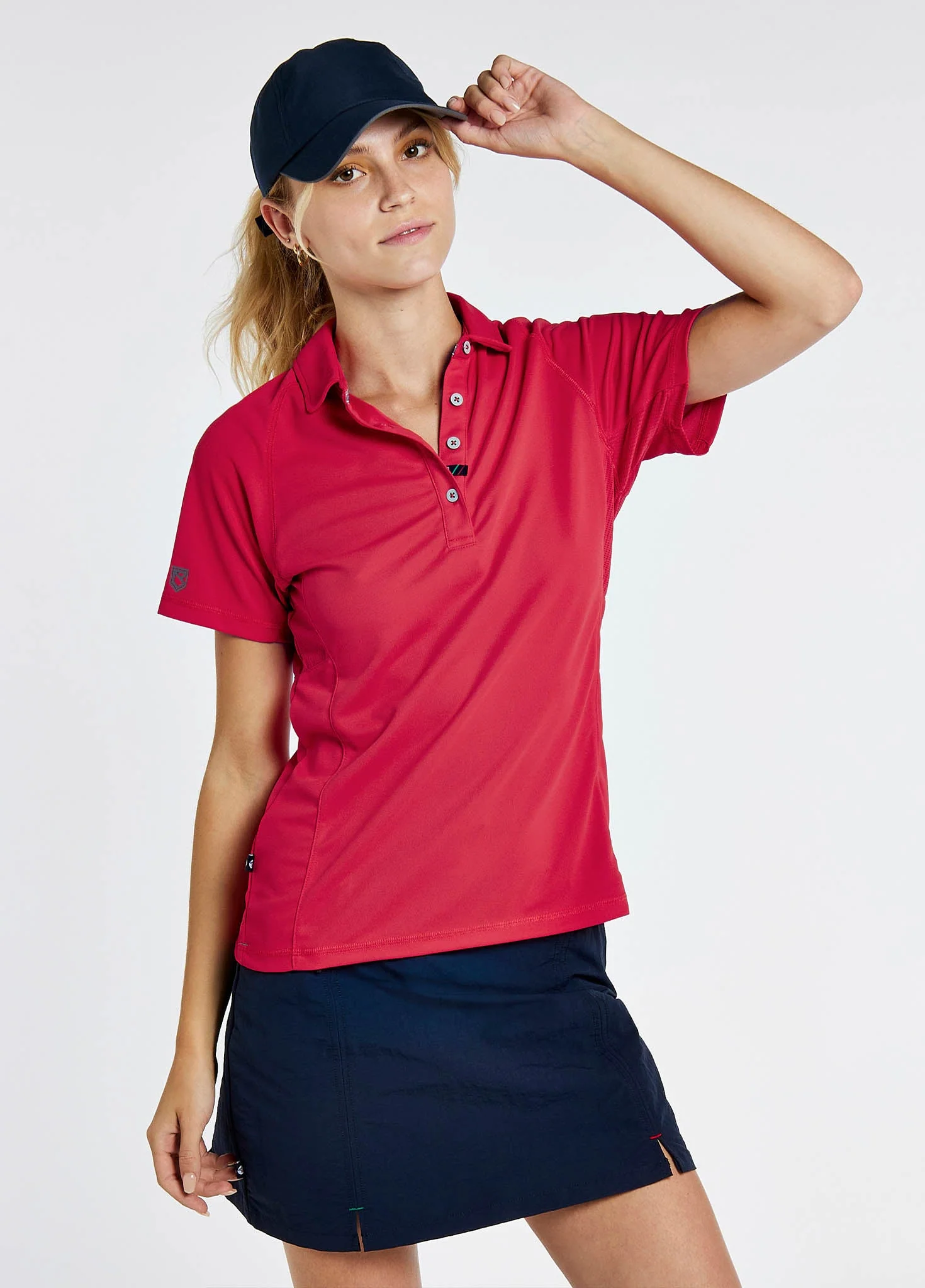 Riviera Women's Technical Polo - Red - Image 5