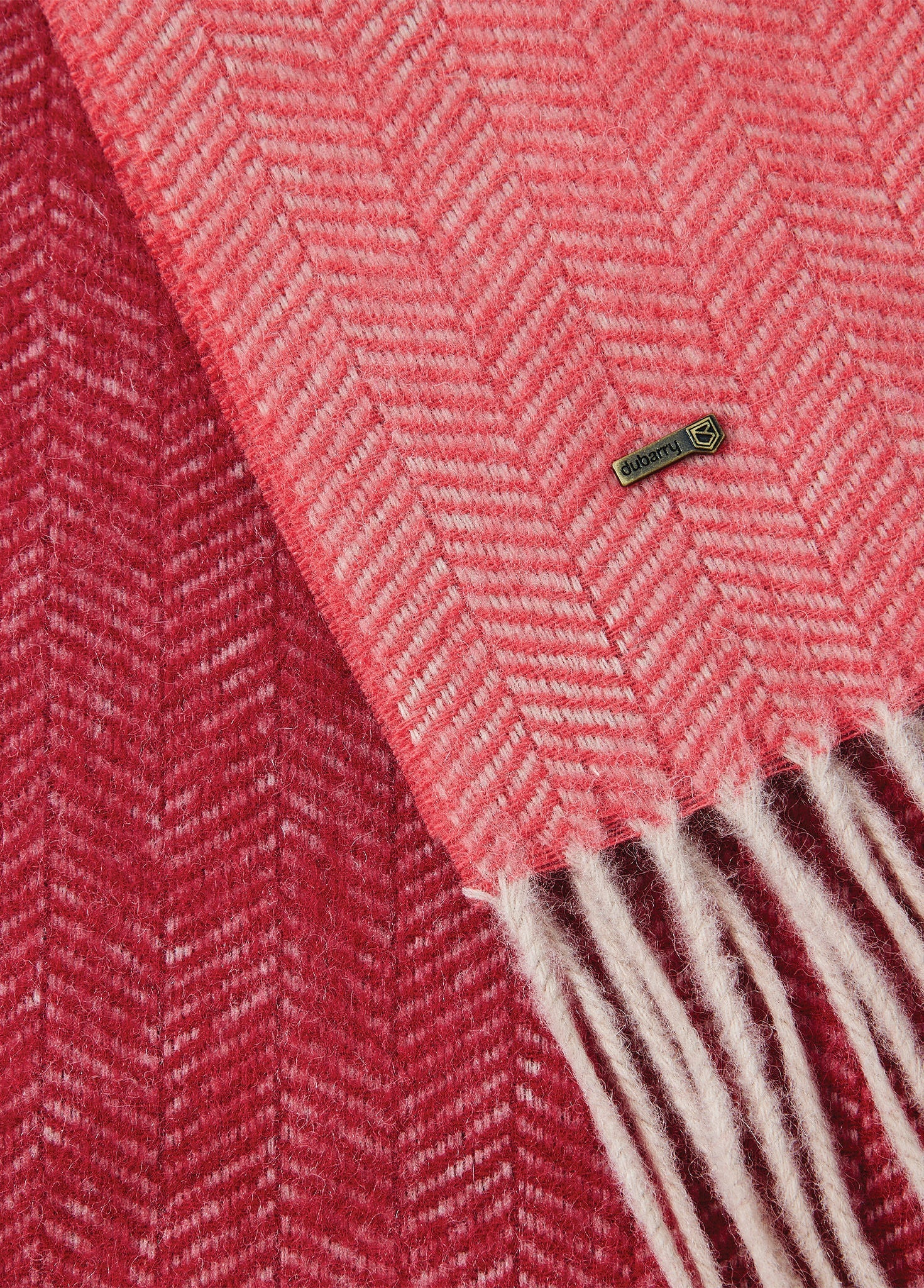 Kingsley Ladies Wool Scarf - Cardinal - Image 2