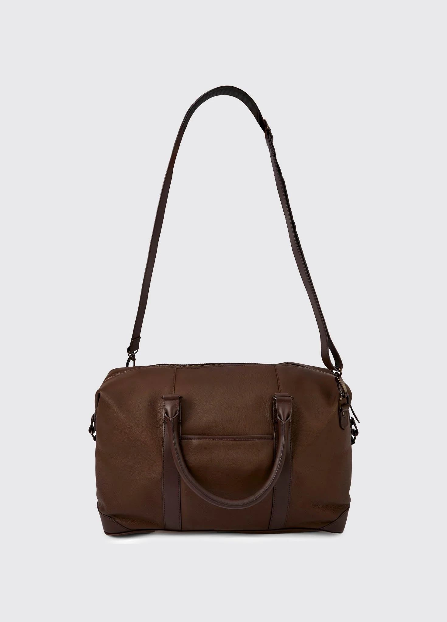 Tollymore  Leather Holdall - Walnut - Image 2