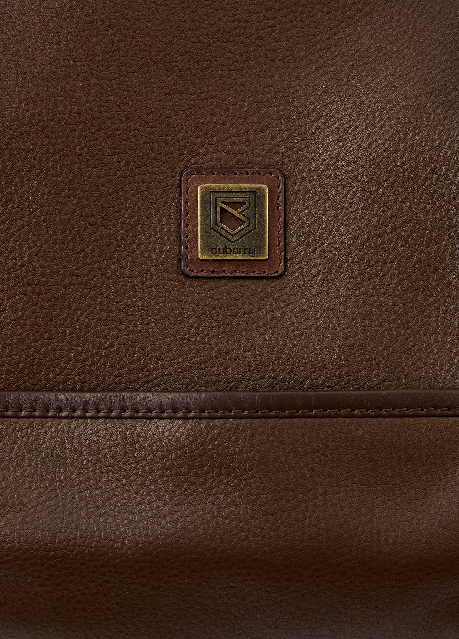 Tollymore  Leather Holdall - Walnut - Image 8