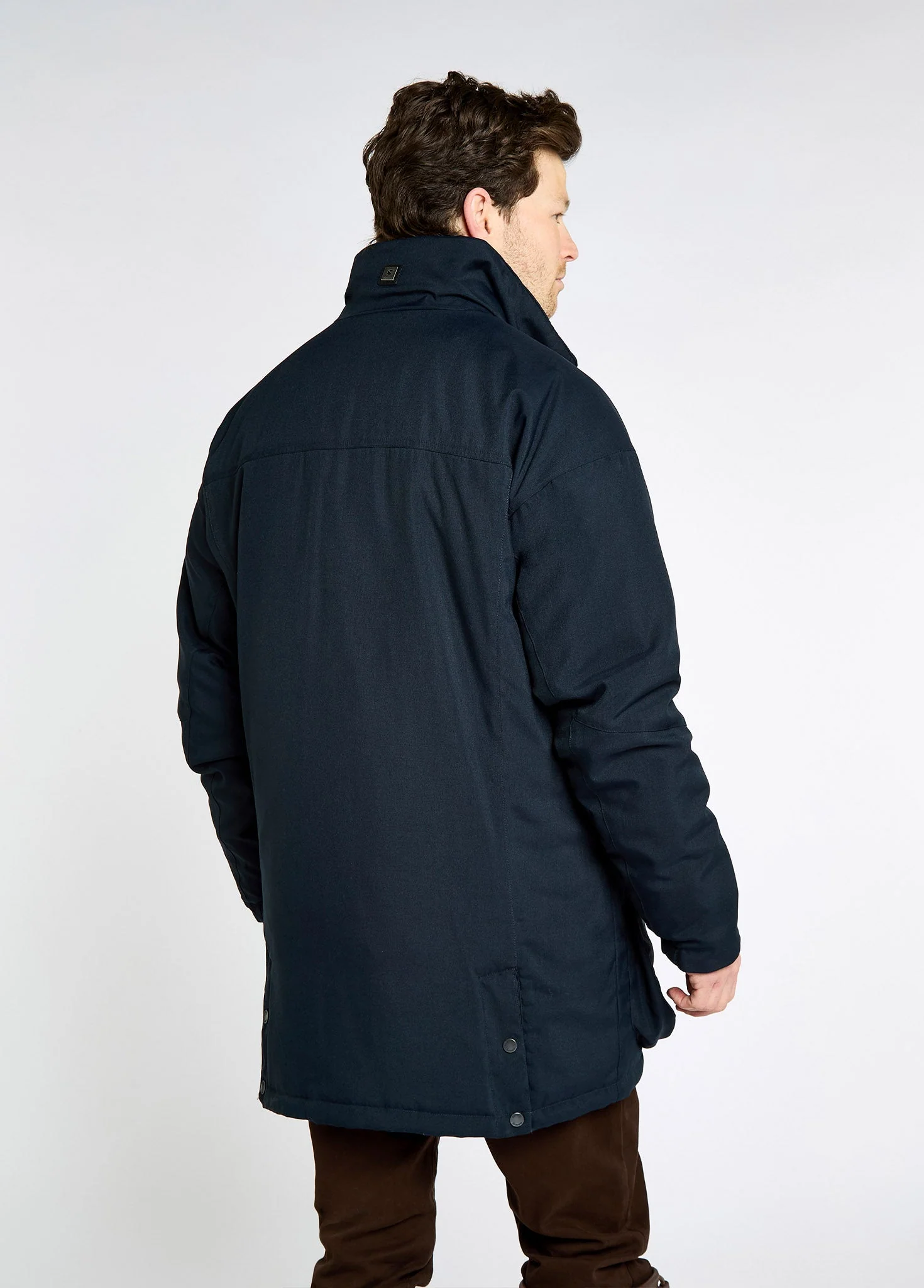 Longacre Men’s Waterproof Coat - Navy - Image 4