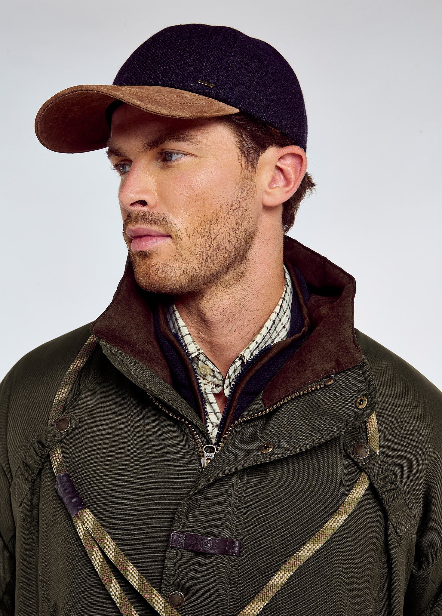 Longacre Men’s Waterproof Coat - Olive - Image 8