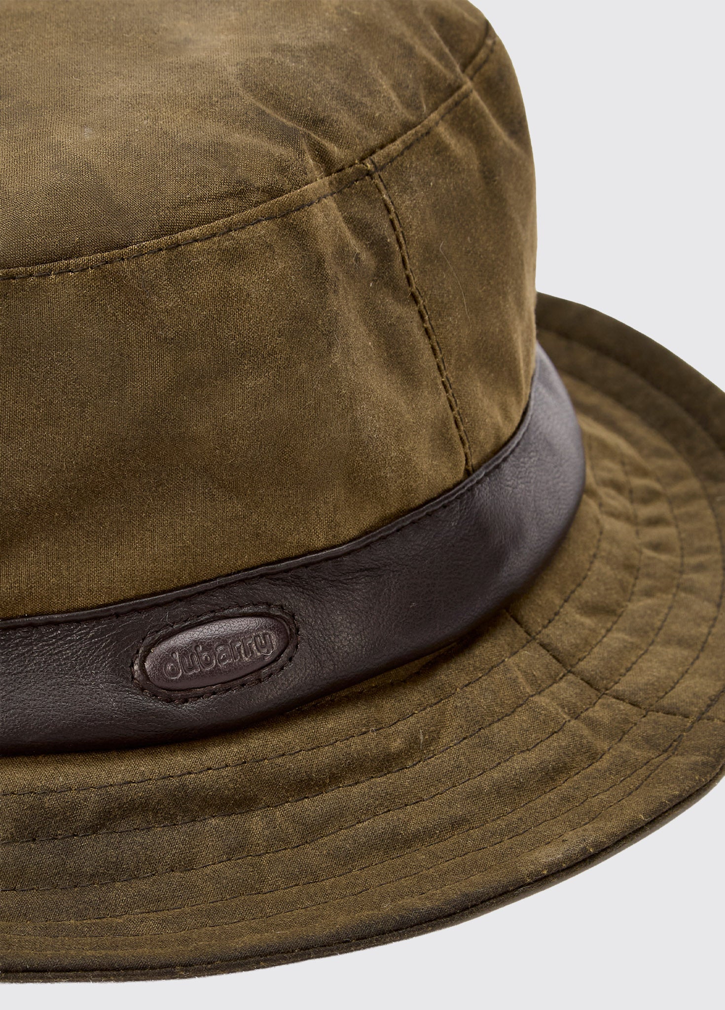 Macreddin Wax bucket hat - Olive - Image 2